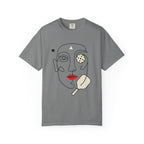 Abstract Pickleball Portrait T-Shirt