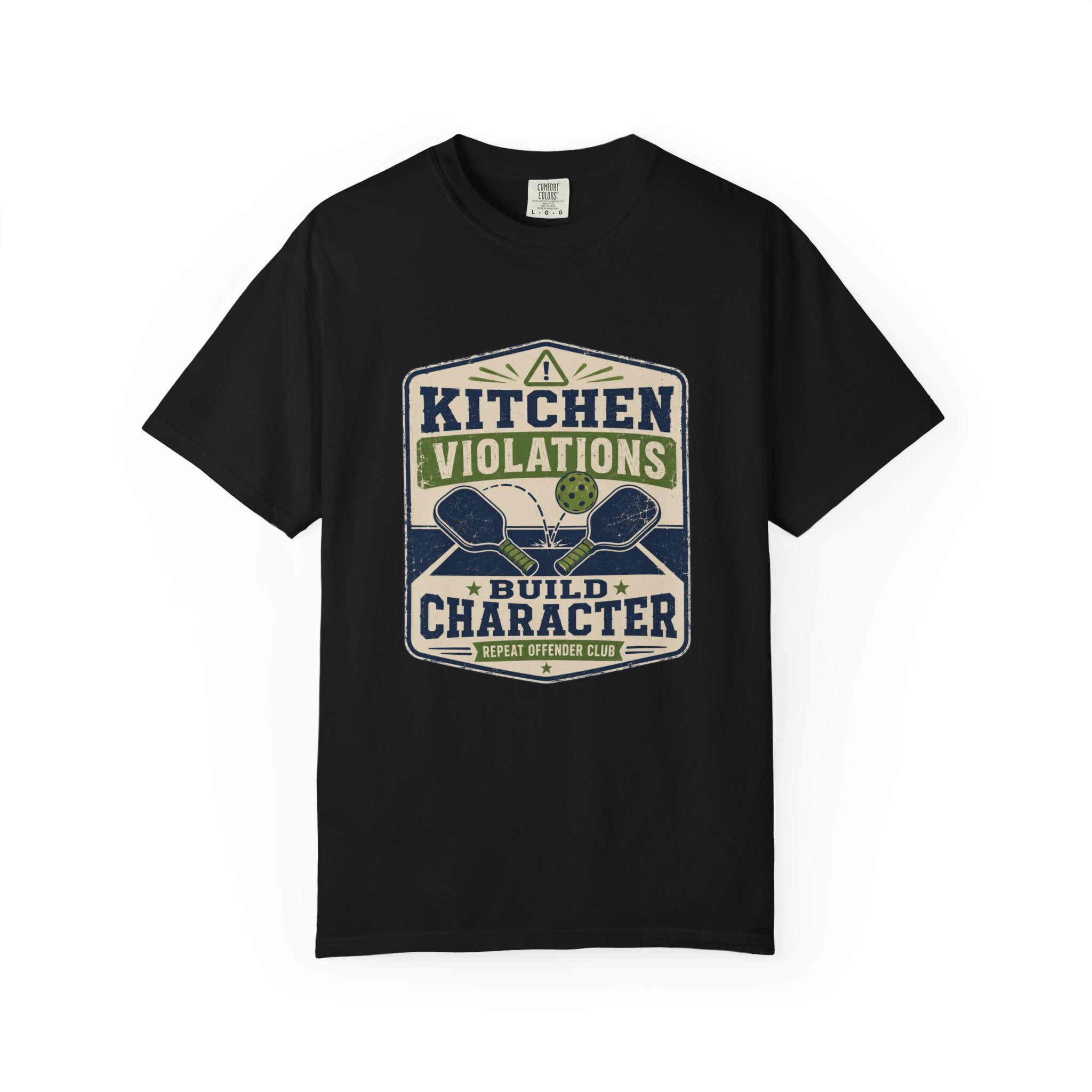 Kitchen Violations Build Character T-Shirt