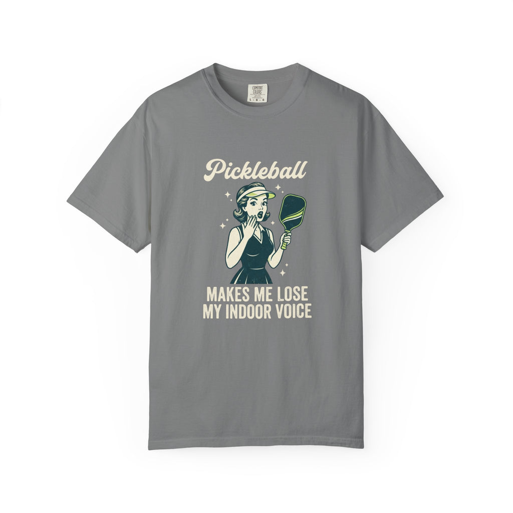 Pickleball Indoor Voice T-Shirt