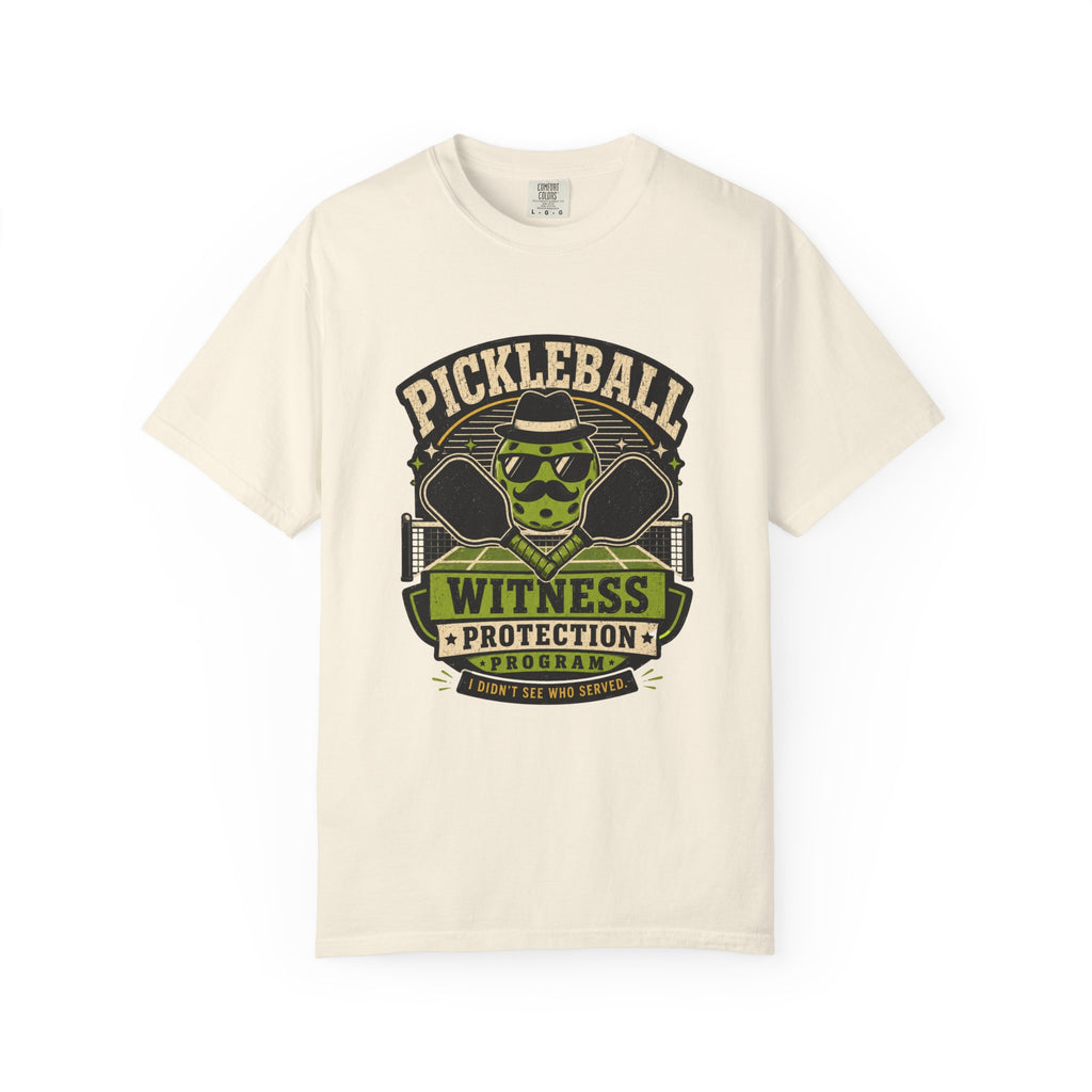 Pickleball Witness Protection T-Shirt