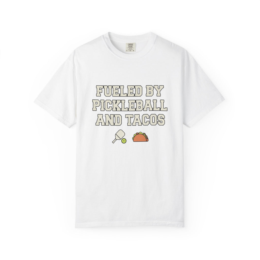 Fueled By Pickleball Tacos T-Shirt