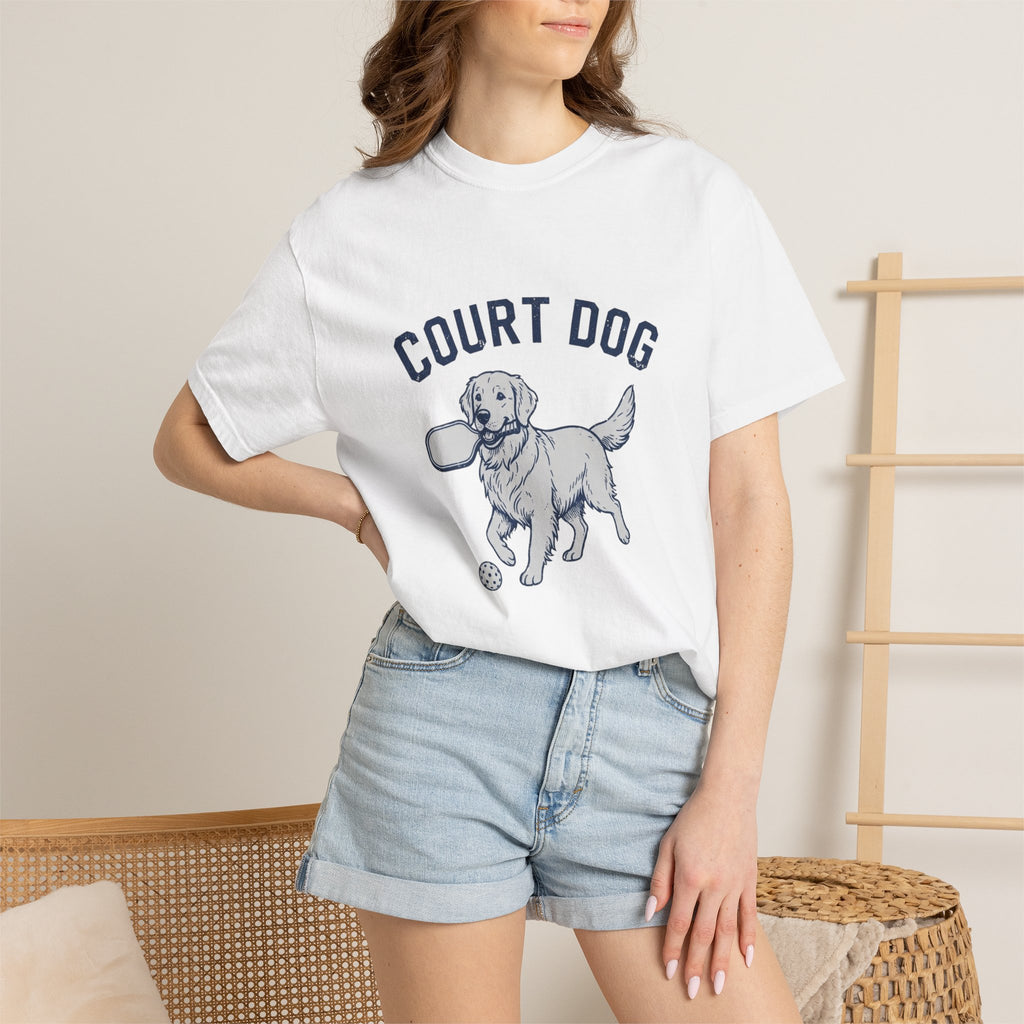 Court Dog Pickleball T-Shirt