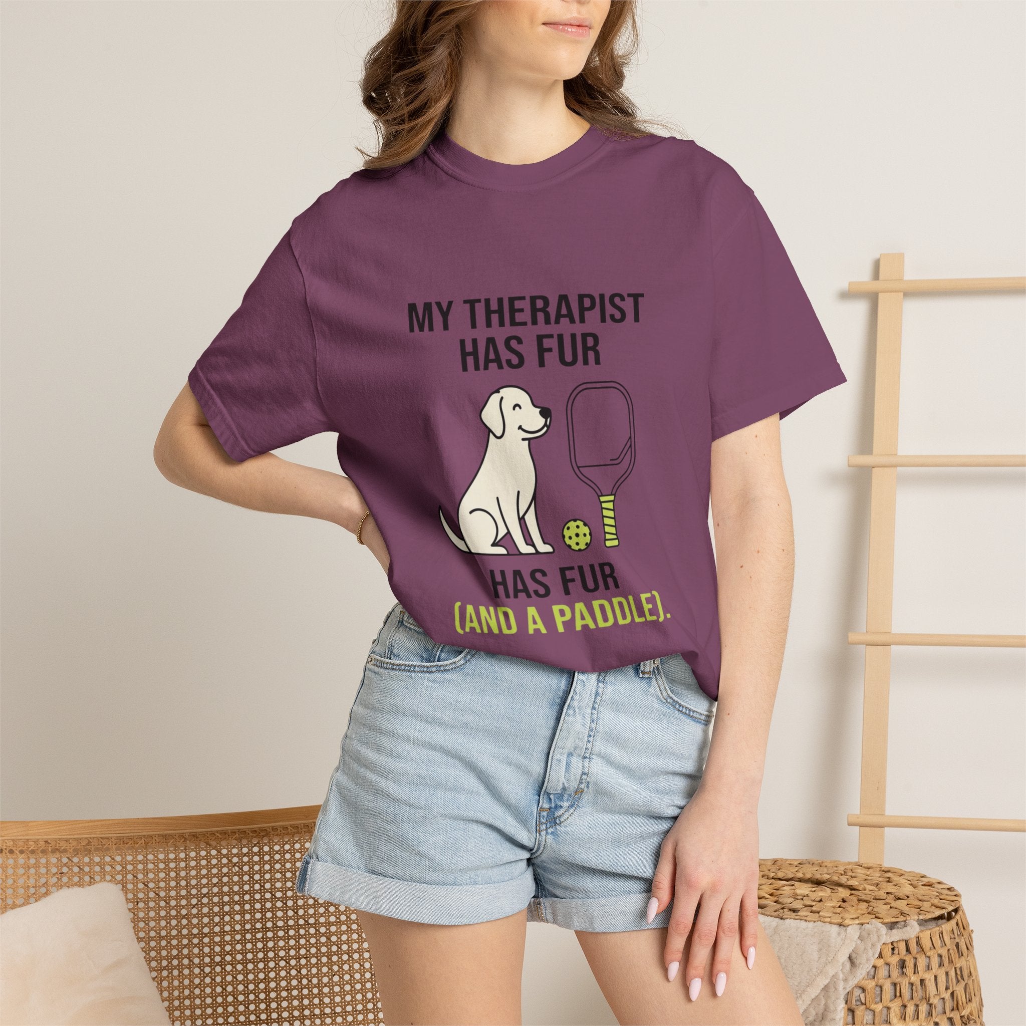 Pickleball Dog Therapist T-Shirt