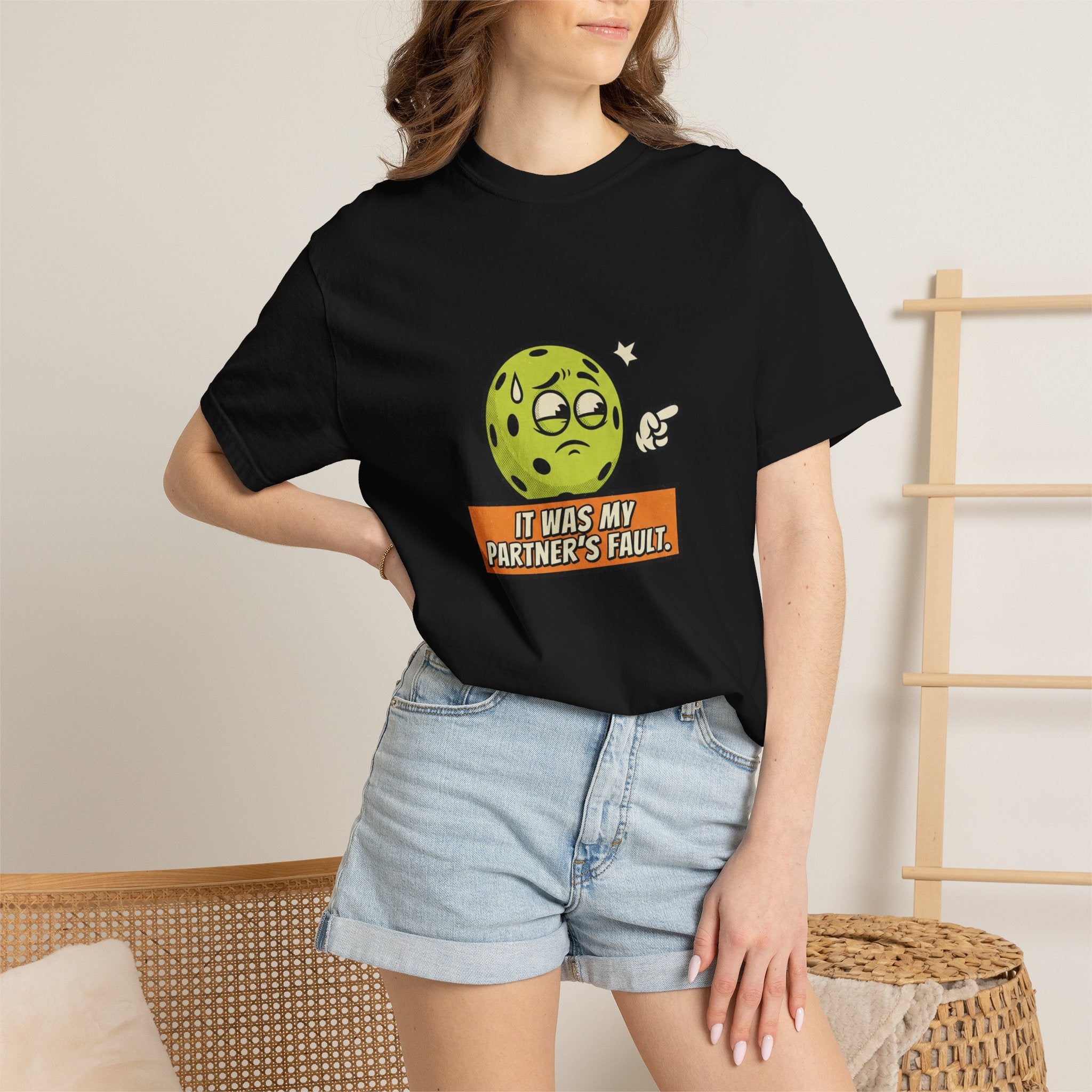 Pickleball Partner's Fault T-Shirt