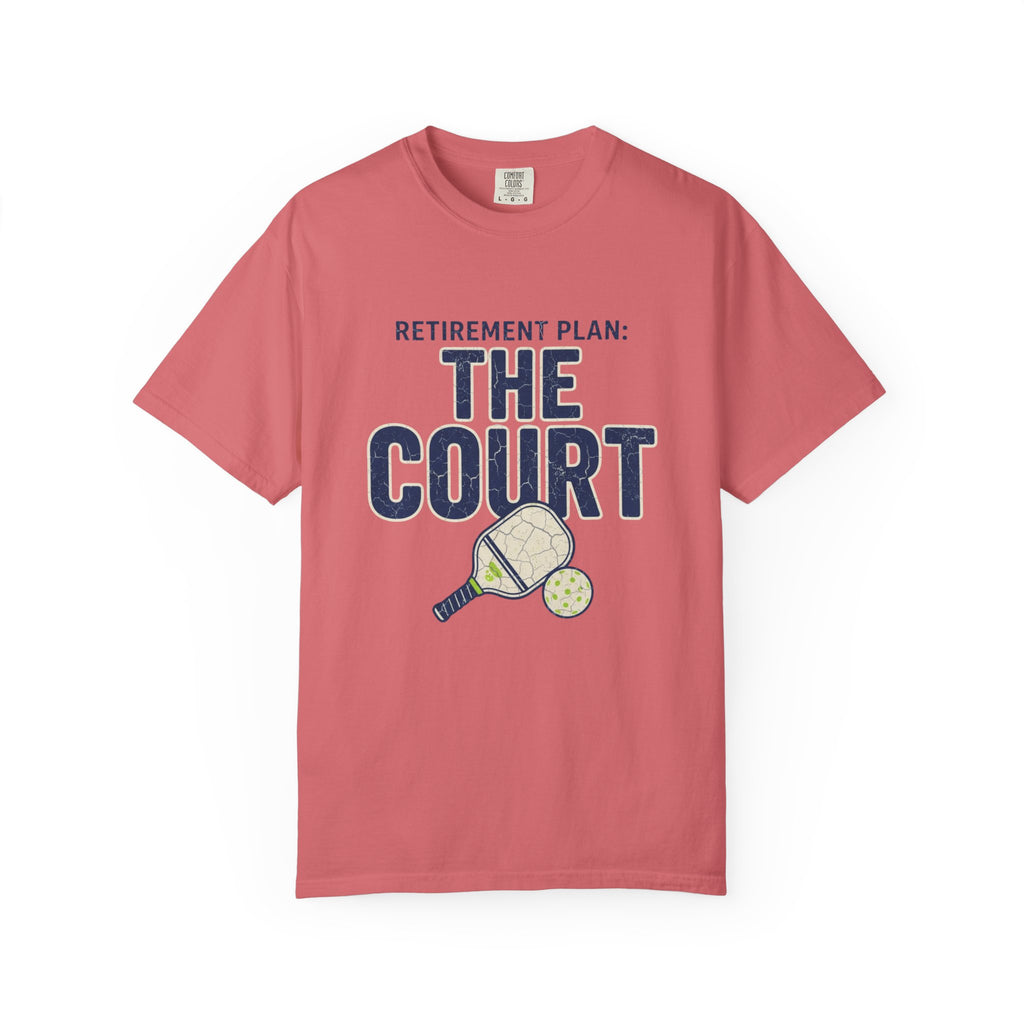 Pickleball Court Retirement Plan T-Shirt