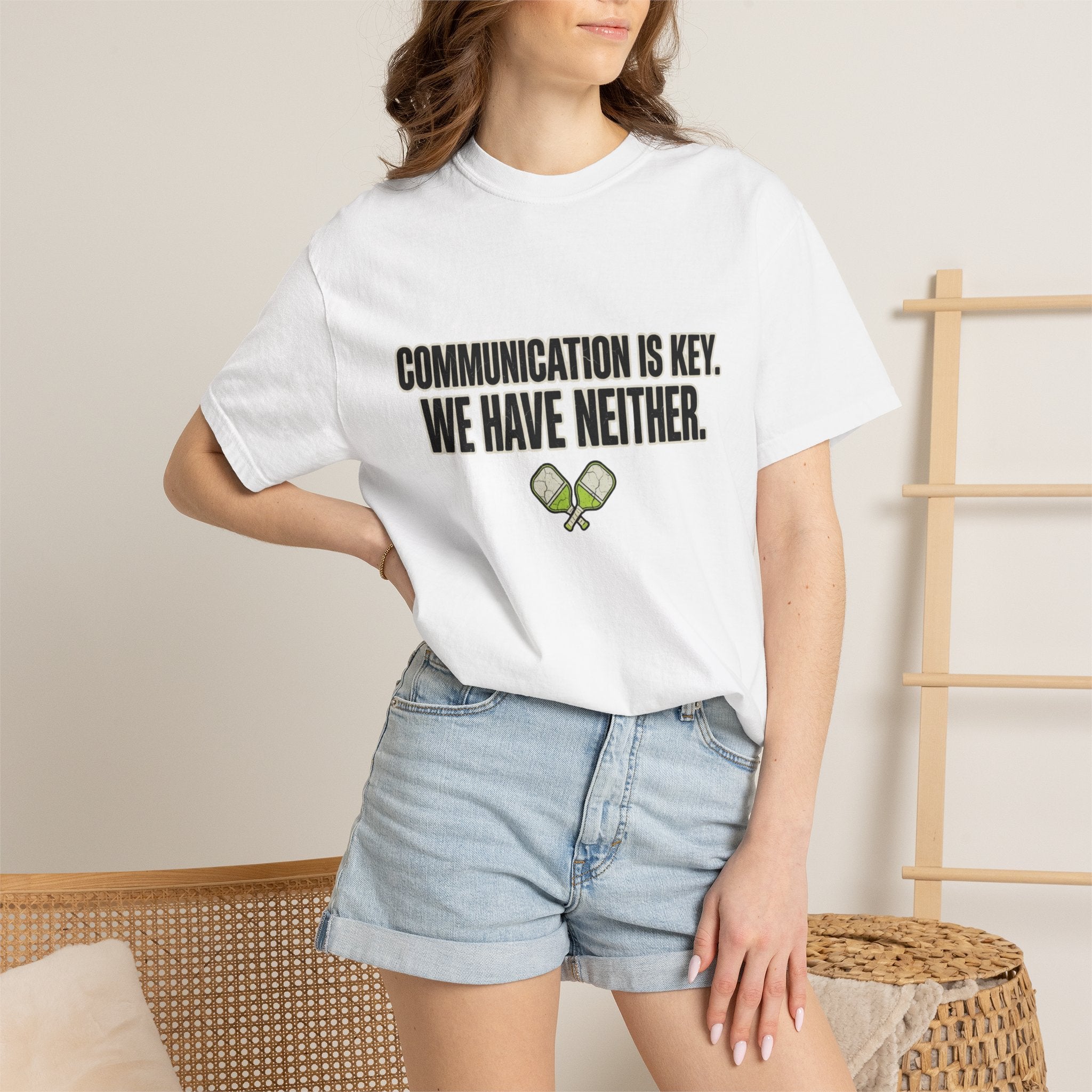 Communication Is Key Pickleball T-Shirt