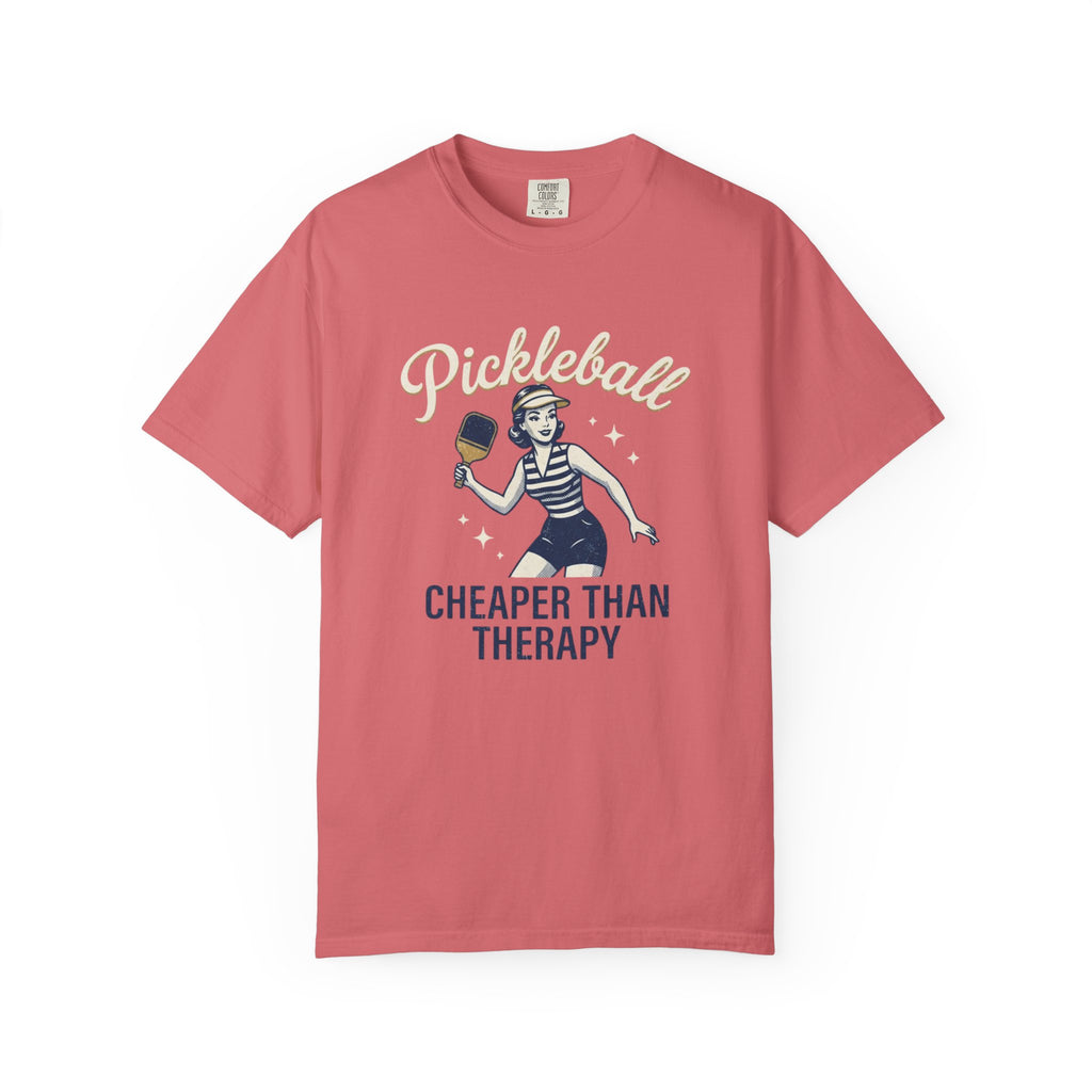 Pickleball Cheaper Than Therapy T-Shirt