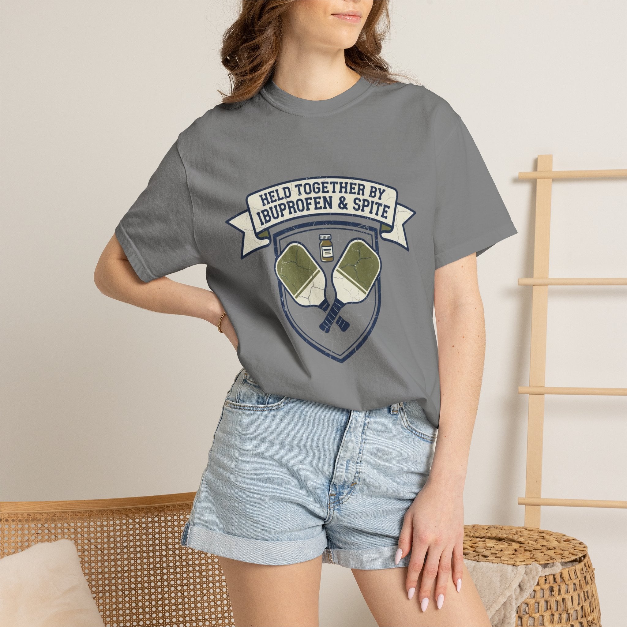 Pickleball Ibuprofen And Spite T-Shirt