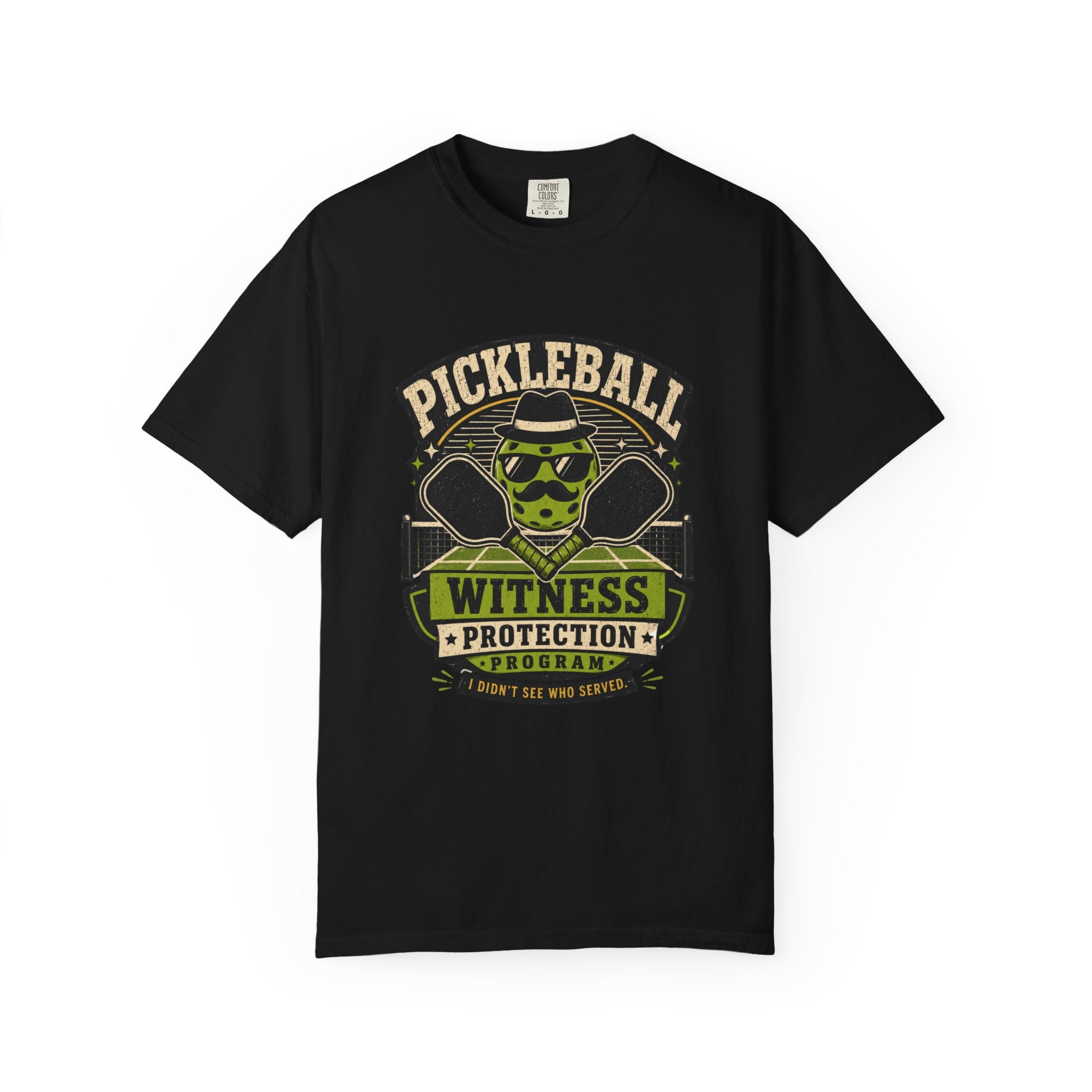Pickleball Witness Protection T-Shirt