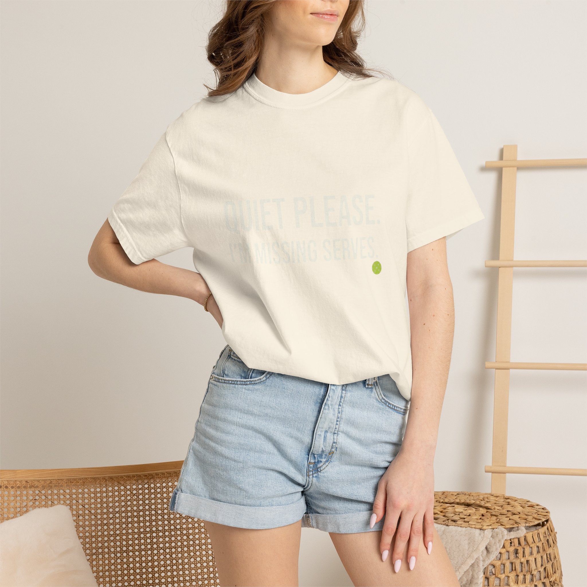 Quiet Please Missing Serves T-Shirt