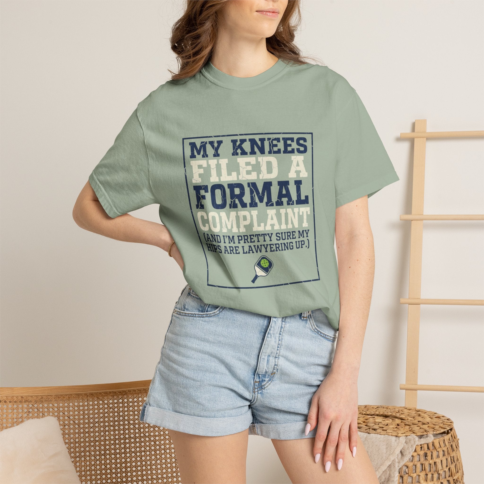 Pickleball Knees Formal Complaint T-Shirt