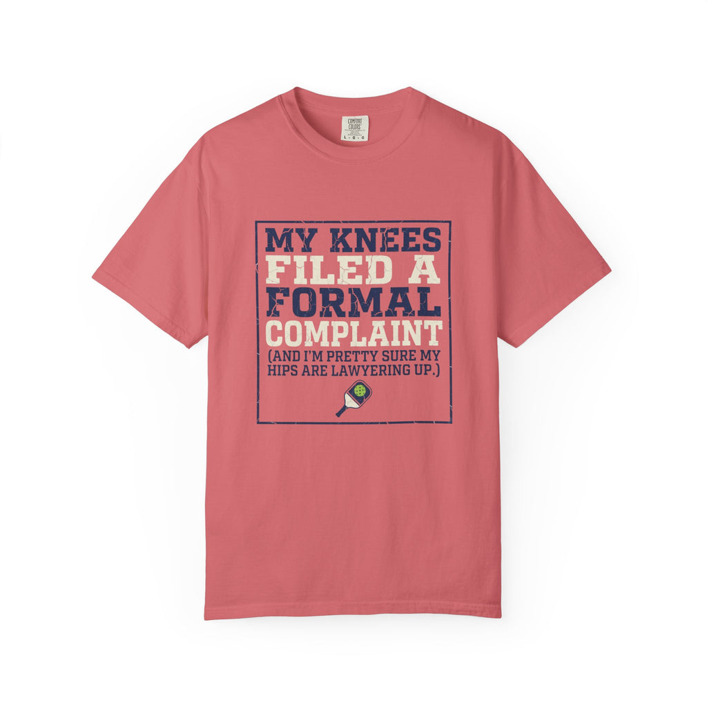 Pickleball Knees Formal Complaint T-Shirt