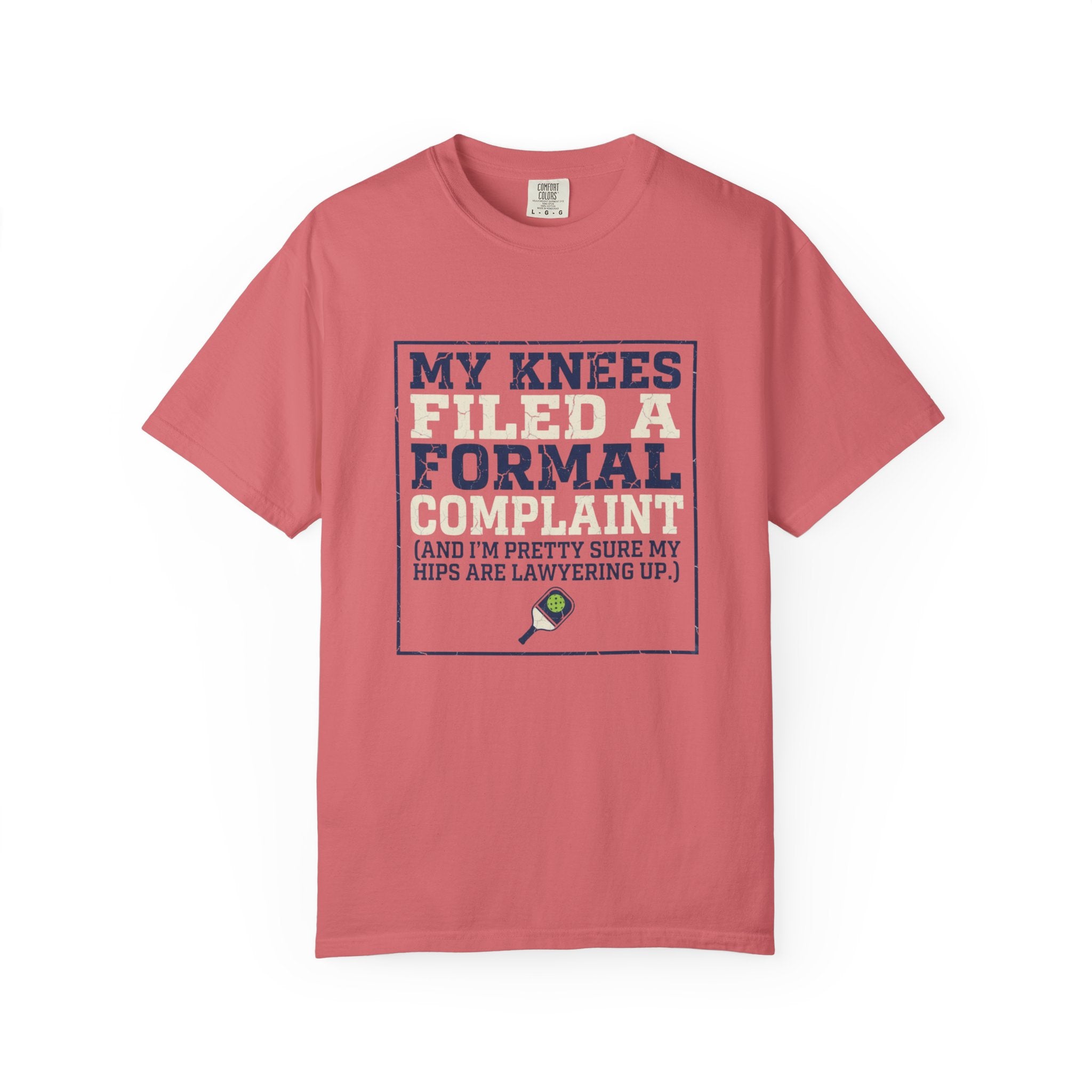 Pickleball Knees Formal Complaint T-Shirt