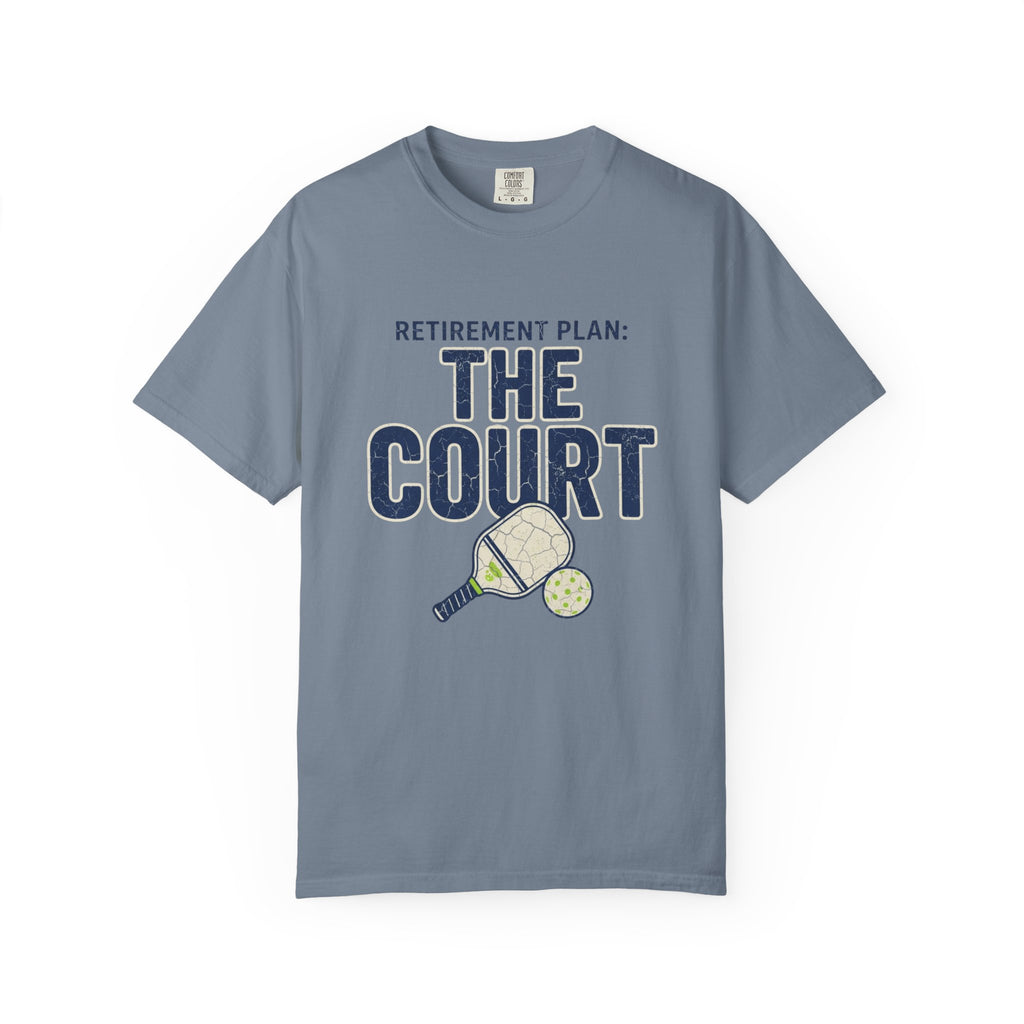 Pickleball Court Retirement Plan T-Shirt