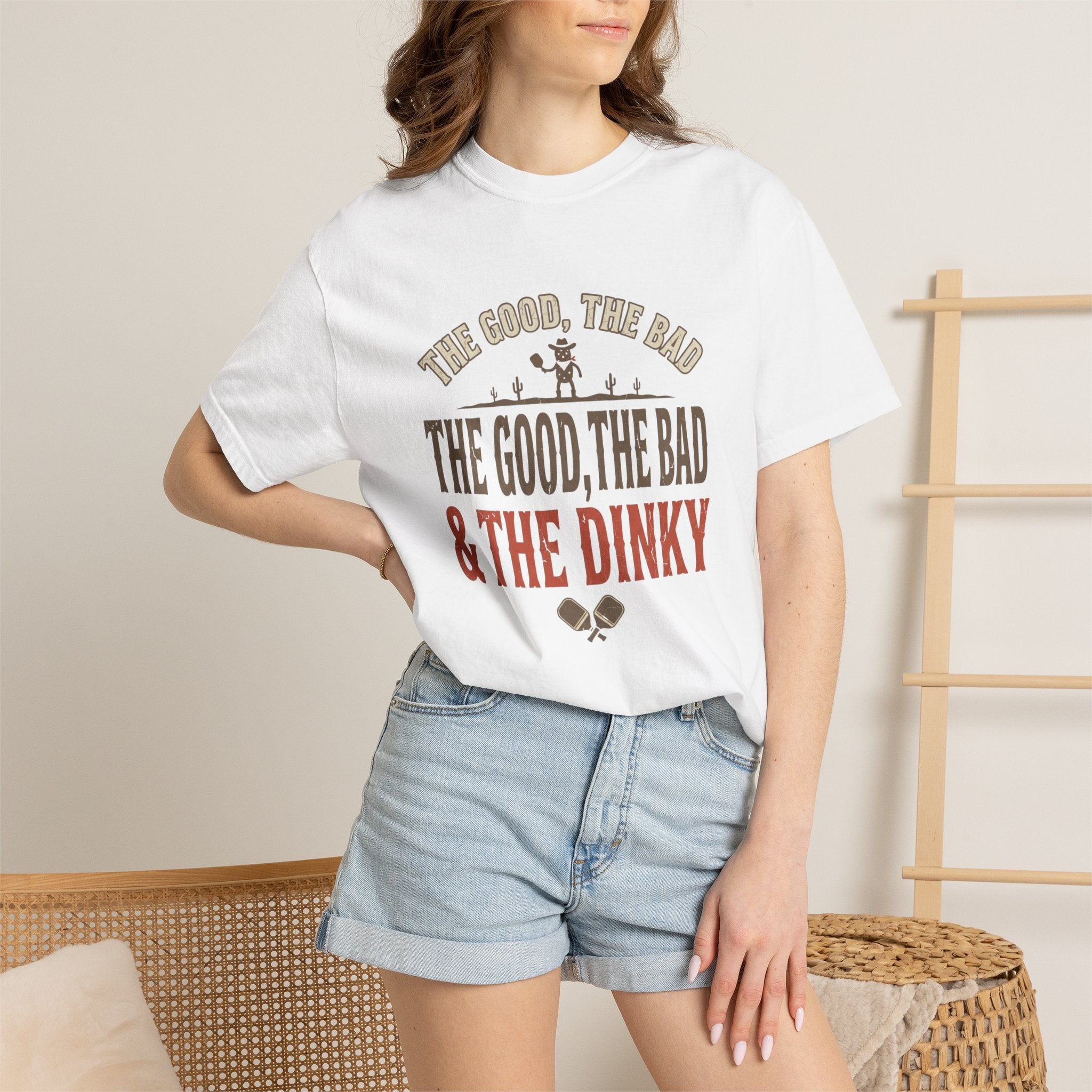 Good Bad Dinky Pickleball T-Shirt