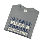 Pickleball Knees Formal Complaint T-Shirt