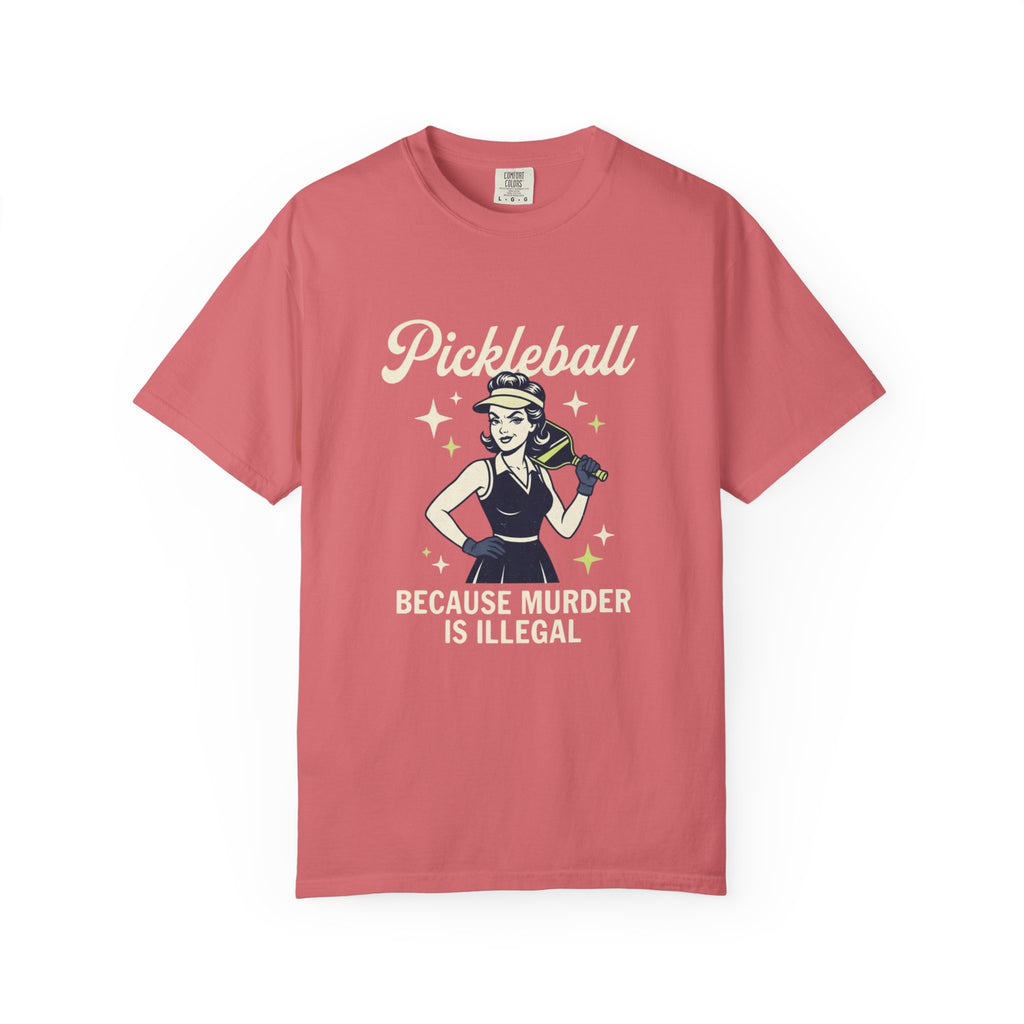 Pickleball Murder Is Illegal T-Shirt