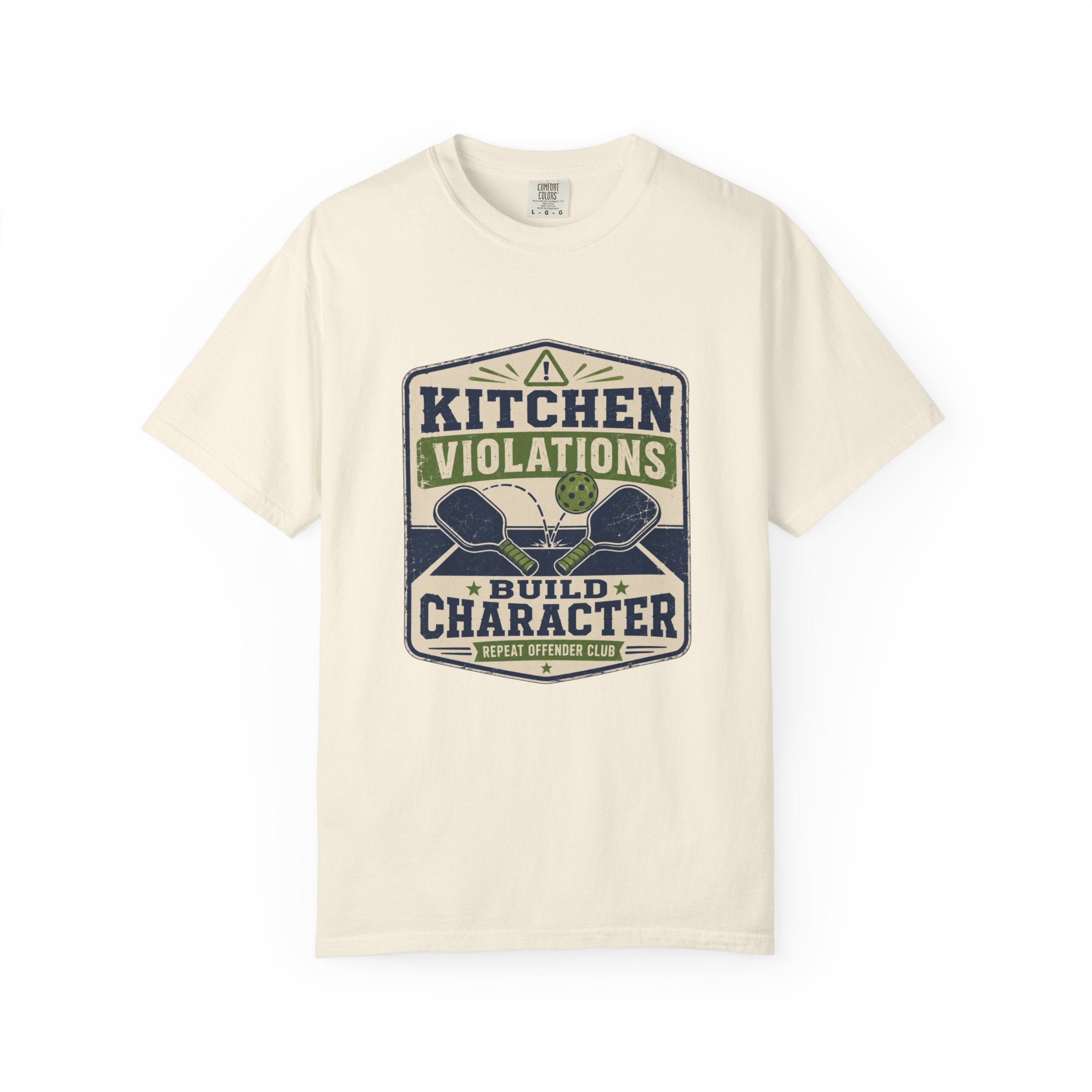 Kitchen Violations Build Character T-Shirt