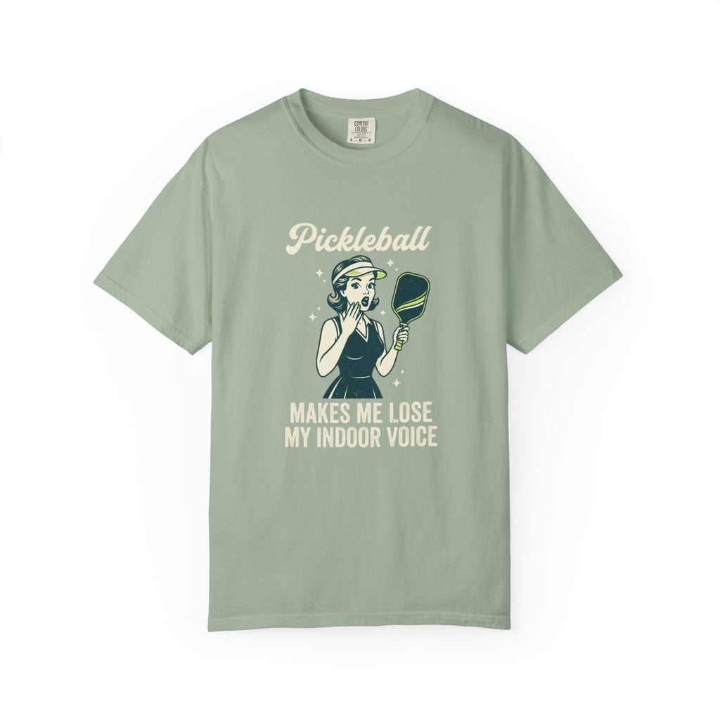 Pickleball Indoor Voice T-Shirt