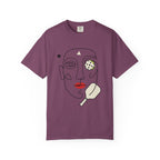 Abstract Pickleball Portrait T-Shirt