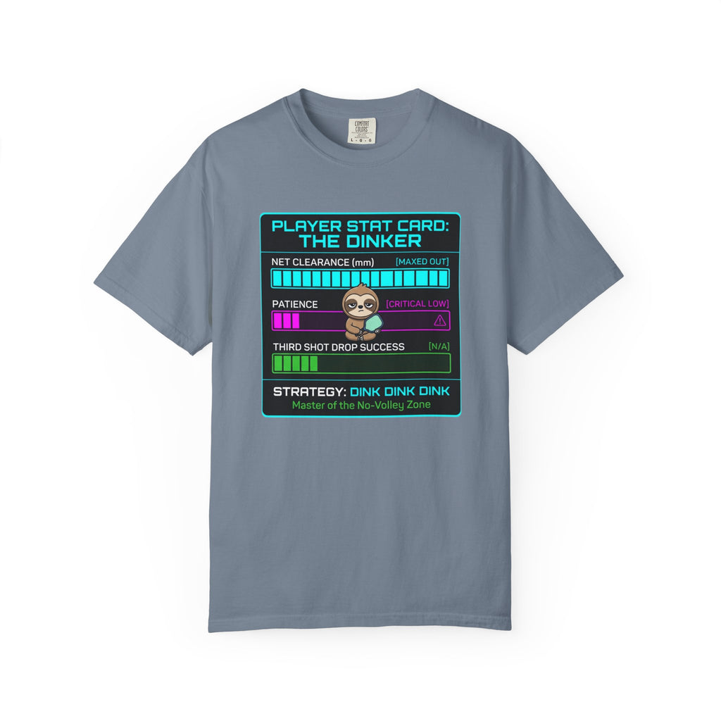 Pickleball Dinker Stat Card T-Shirt