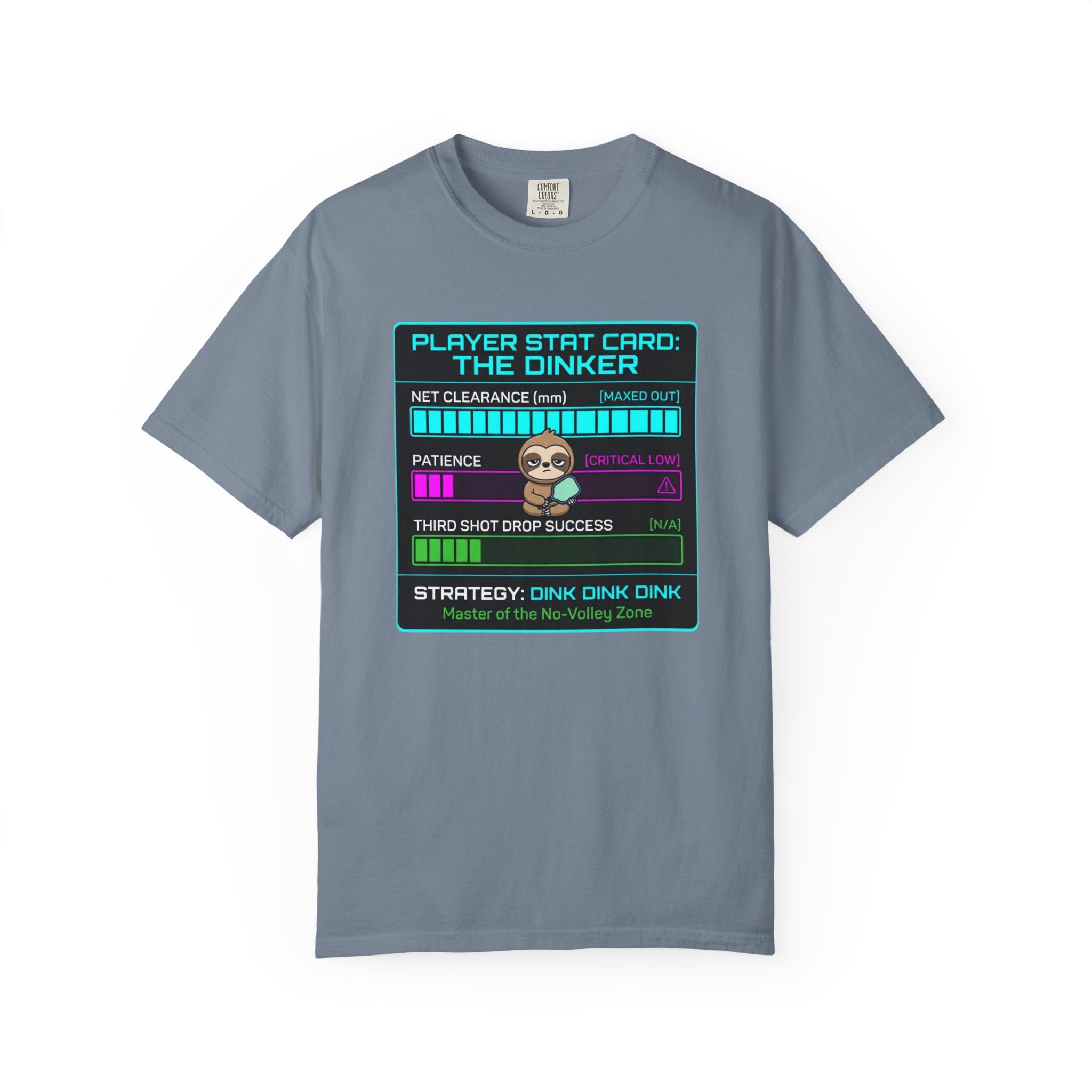 Pickleball Dinker Stat Card T-Shirt