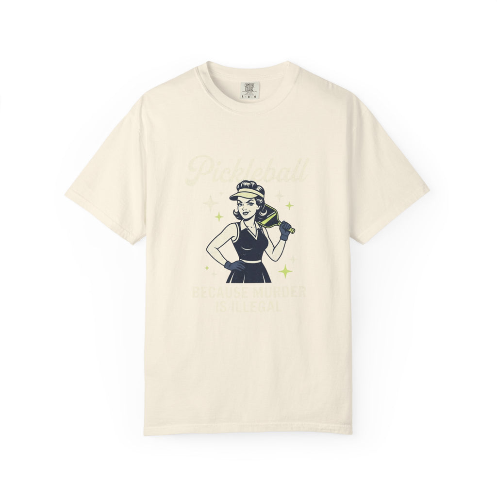 Pickleball Murder Is Illegal T-Shirt