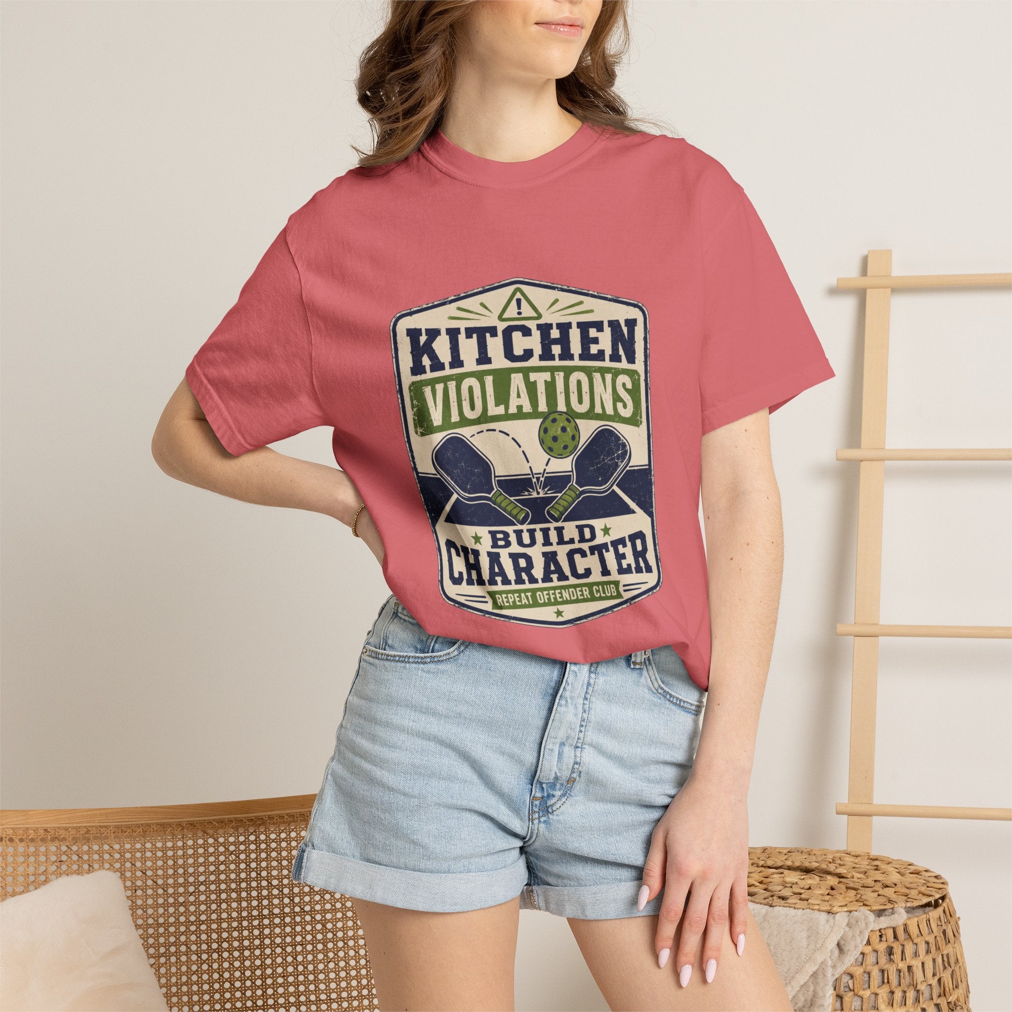 Kitchen Violations Build Character T-Shirt
