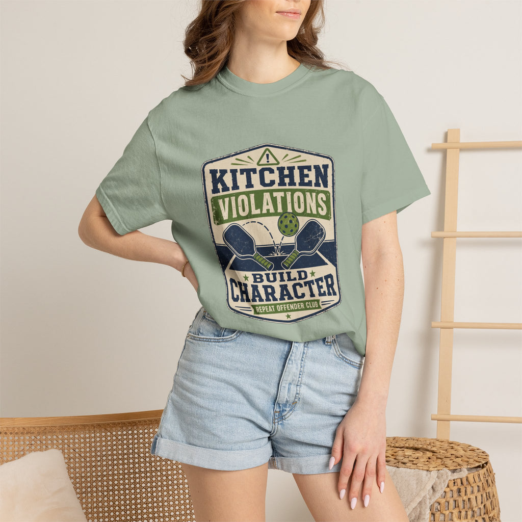 Kitchen Violations Build Character T-Shirt