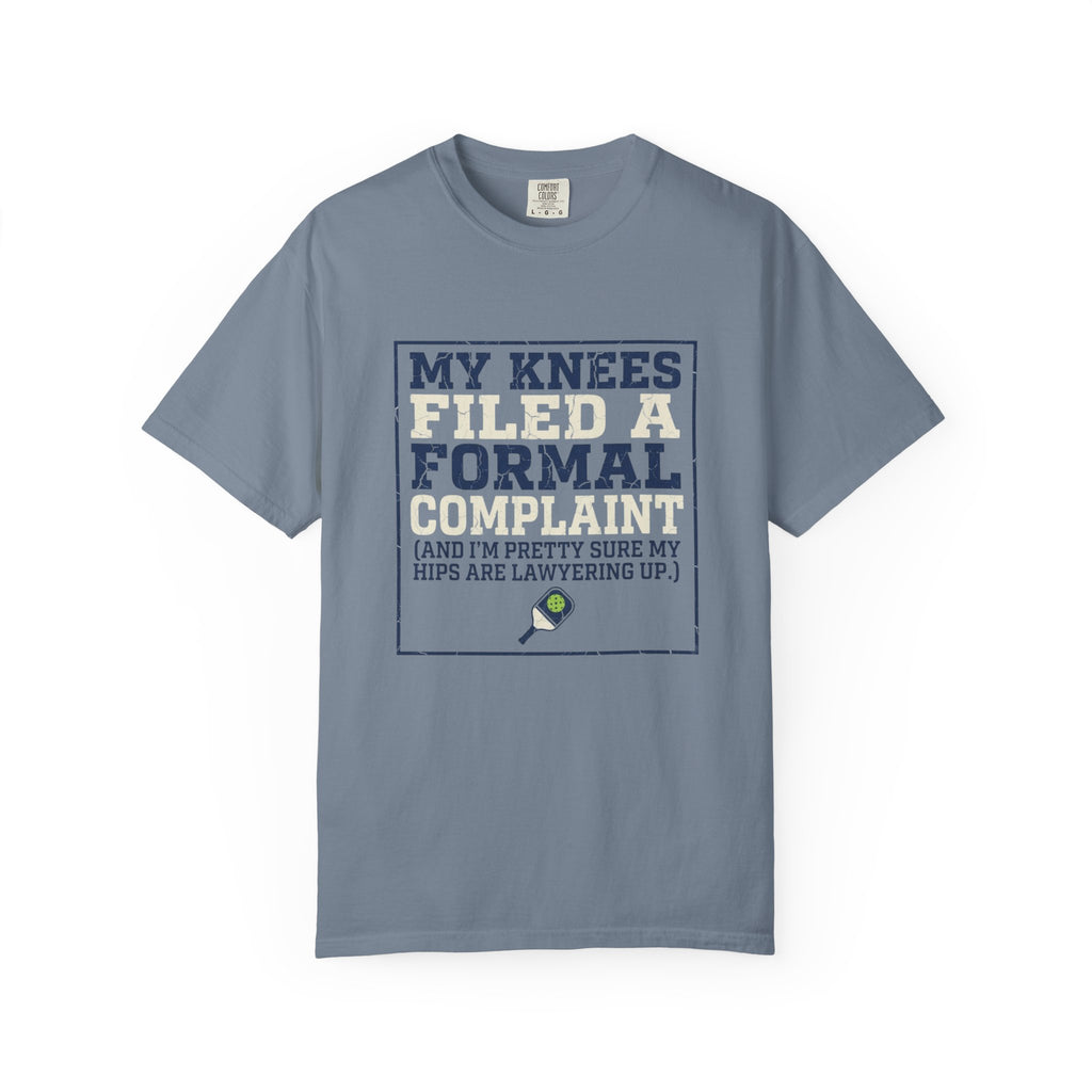 Pickleball Knees Formal Complaint T-Shirt