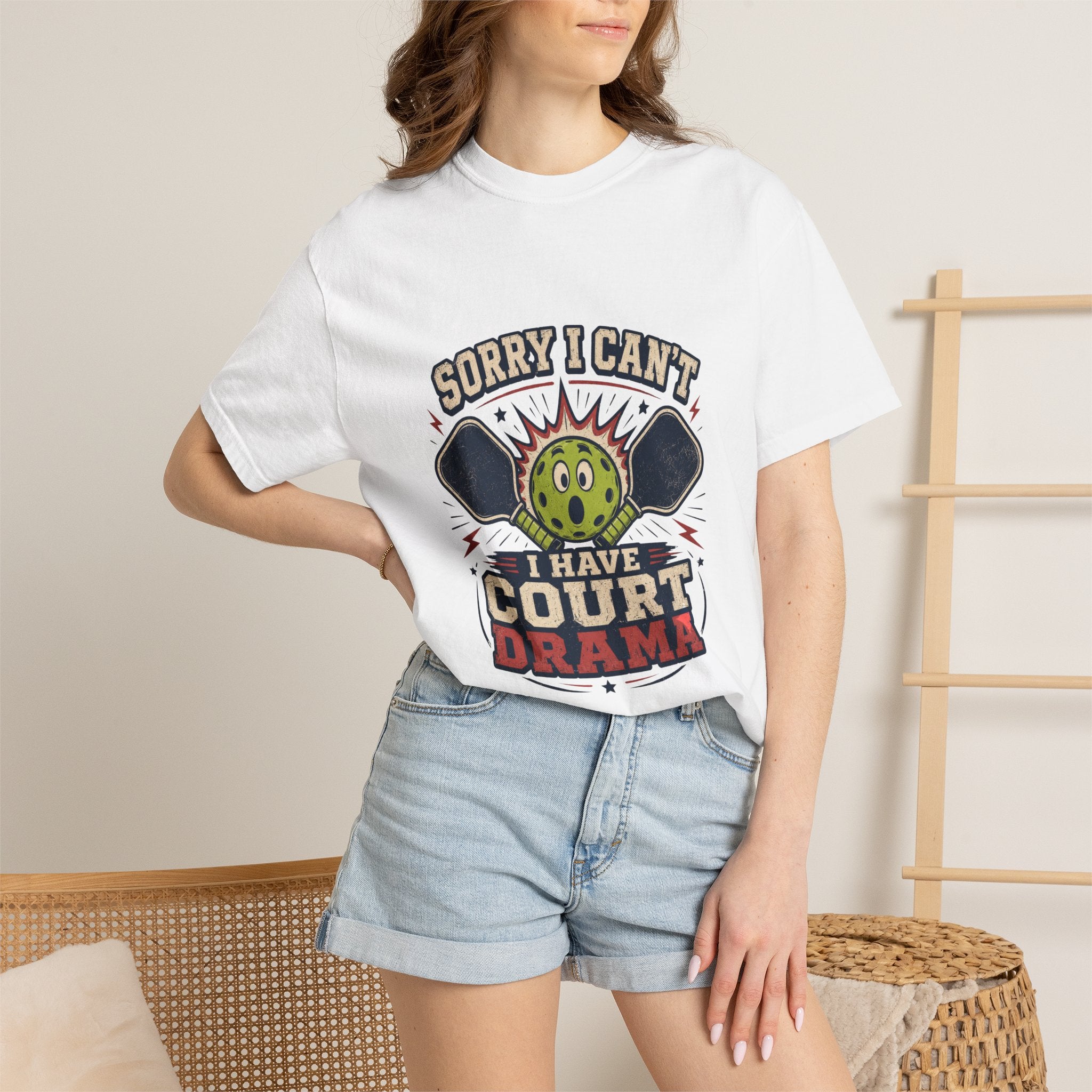 Pickleball Court Drama T-Shirt