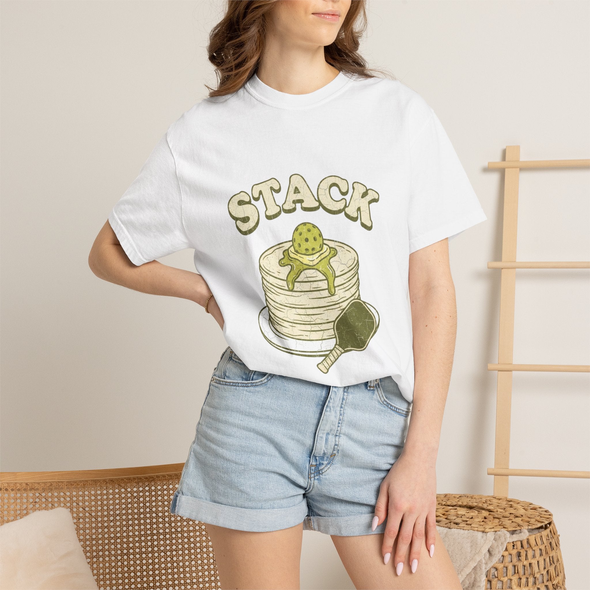 Pickleball Pancake Stack T-Shirt