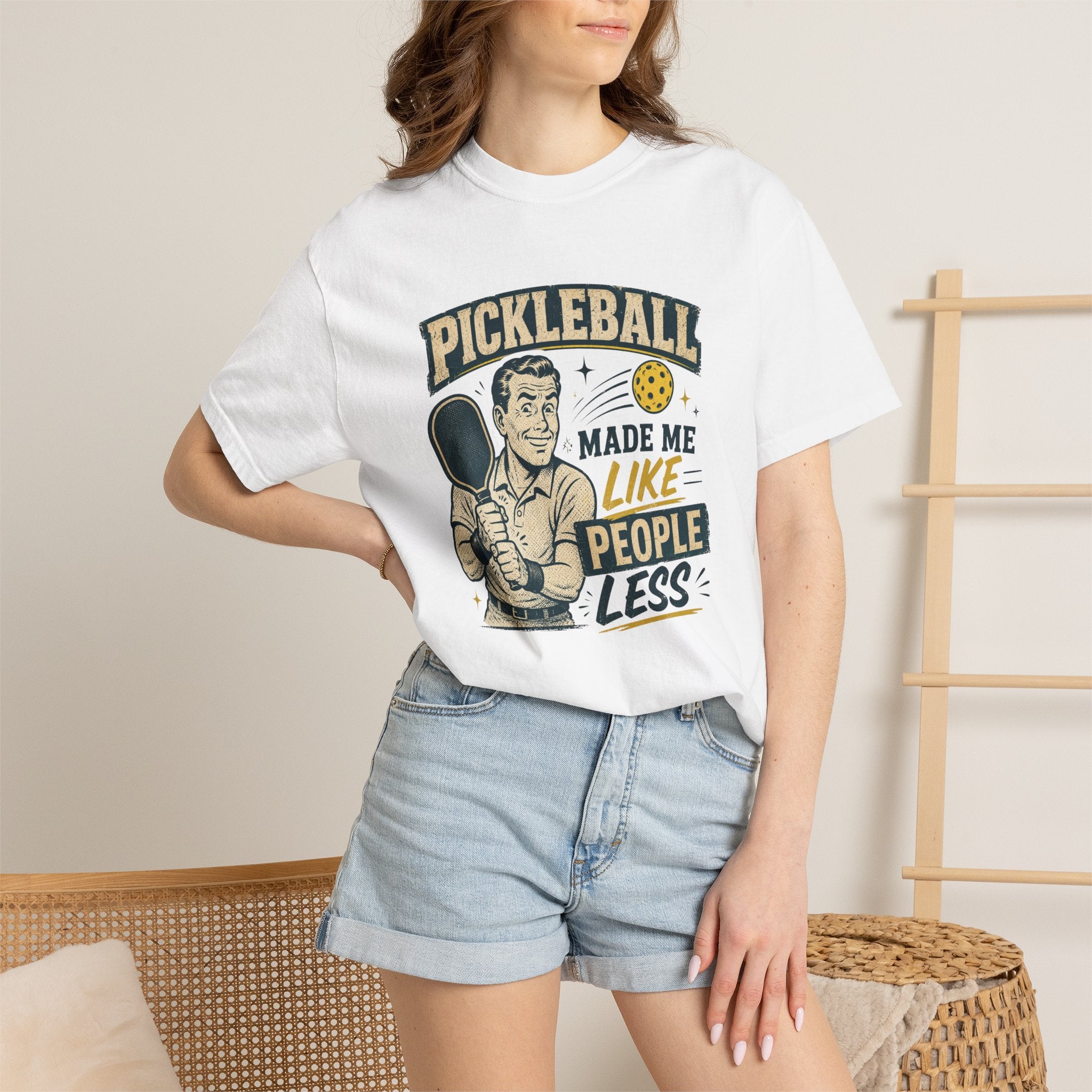 Like People Less Pickleball T-Shirt