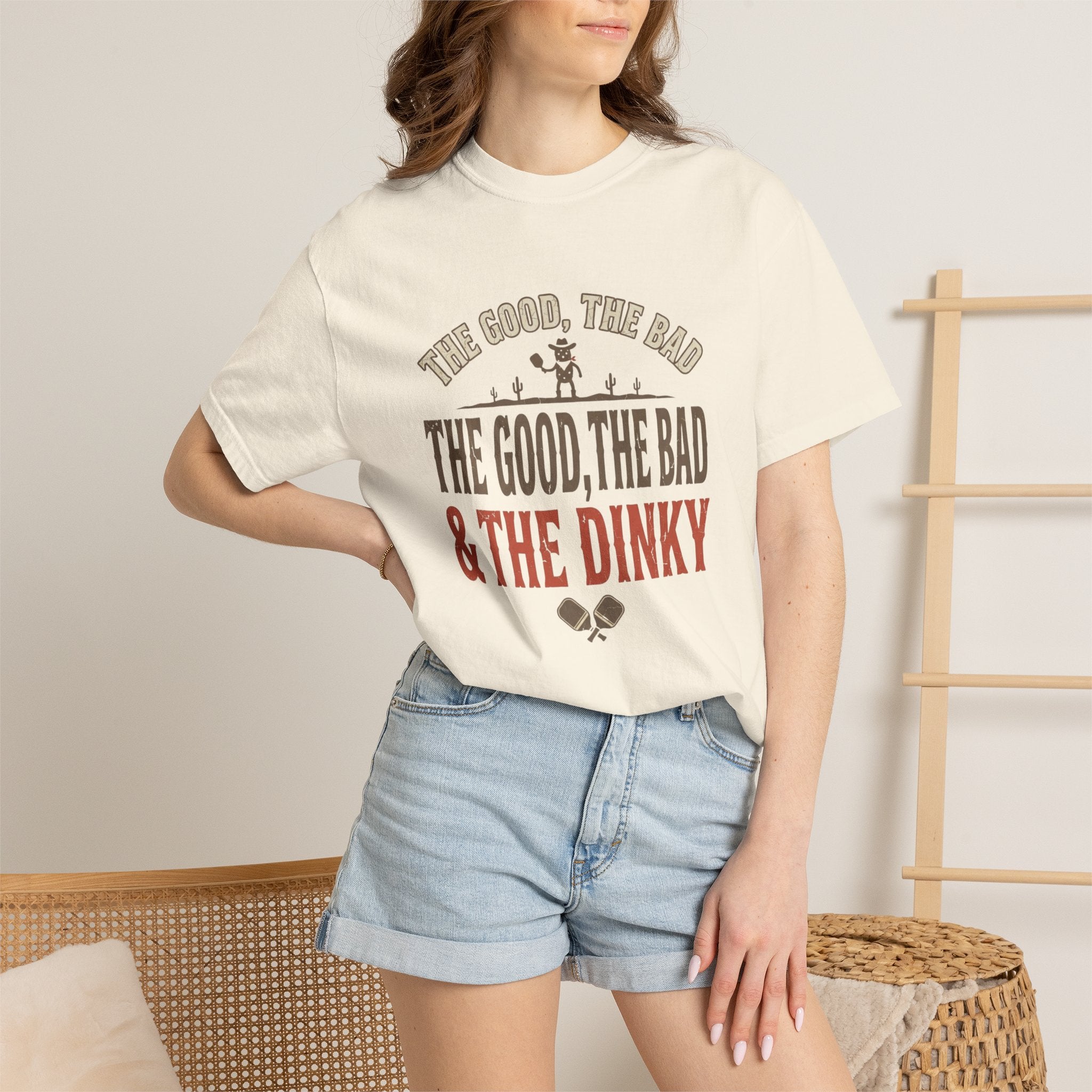 Good Bad Dinky Pickleball T-Shirt