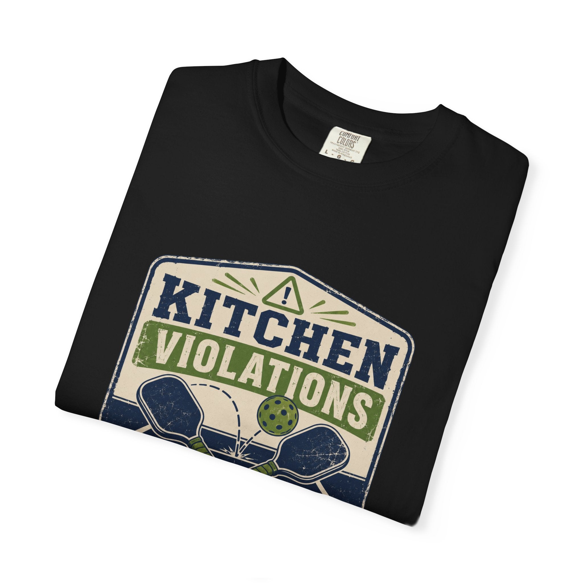 Kitchen Violations Build Character T-Shirt