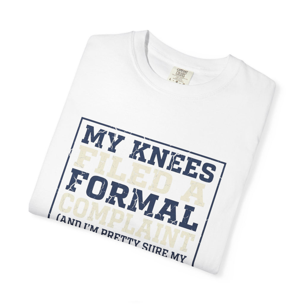 Pickleball Knees Formal Complaint T-Shirt