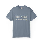 Quiet Please Missing Serves T-Shirt