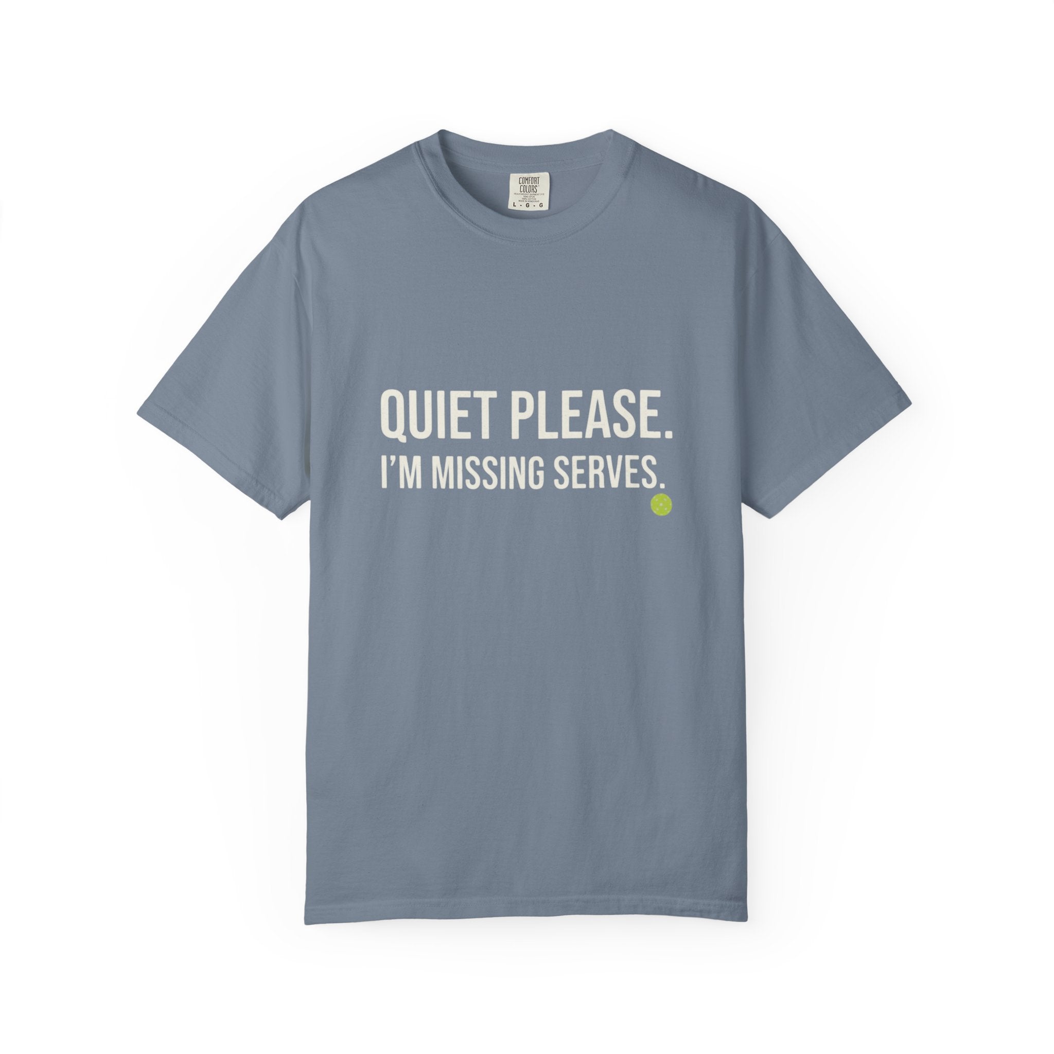 Quiet Please Missing Serves T-Shirt