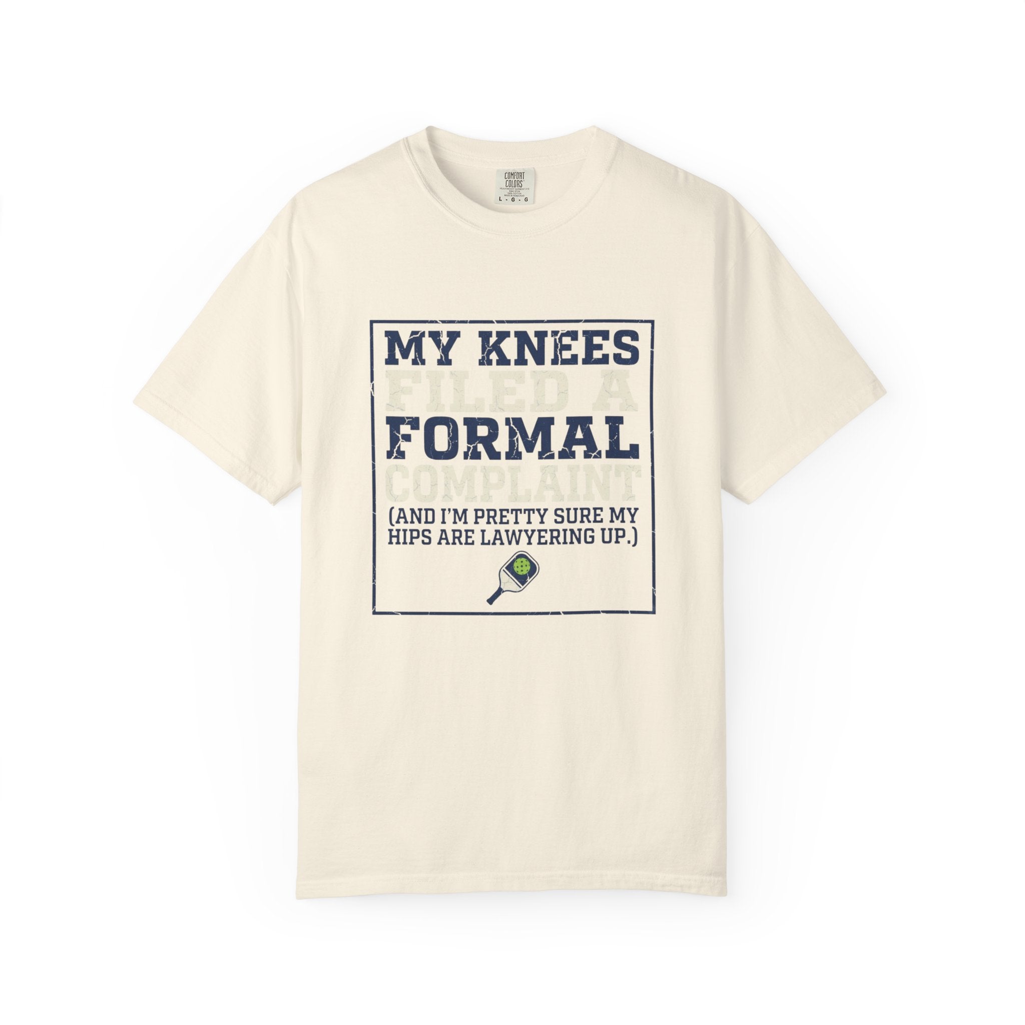 Pickleball Knees Formal Complaint T-Shirt