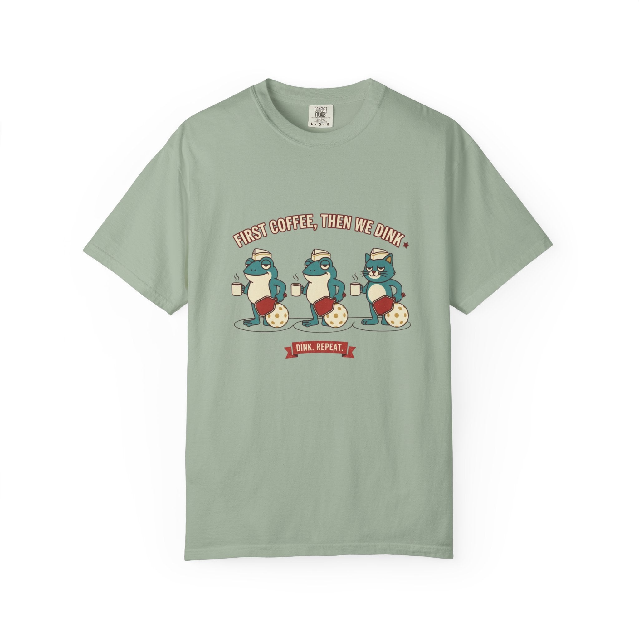 First Coffee Then Dink T-Shirt