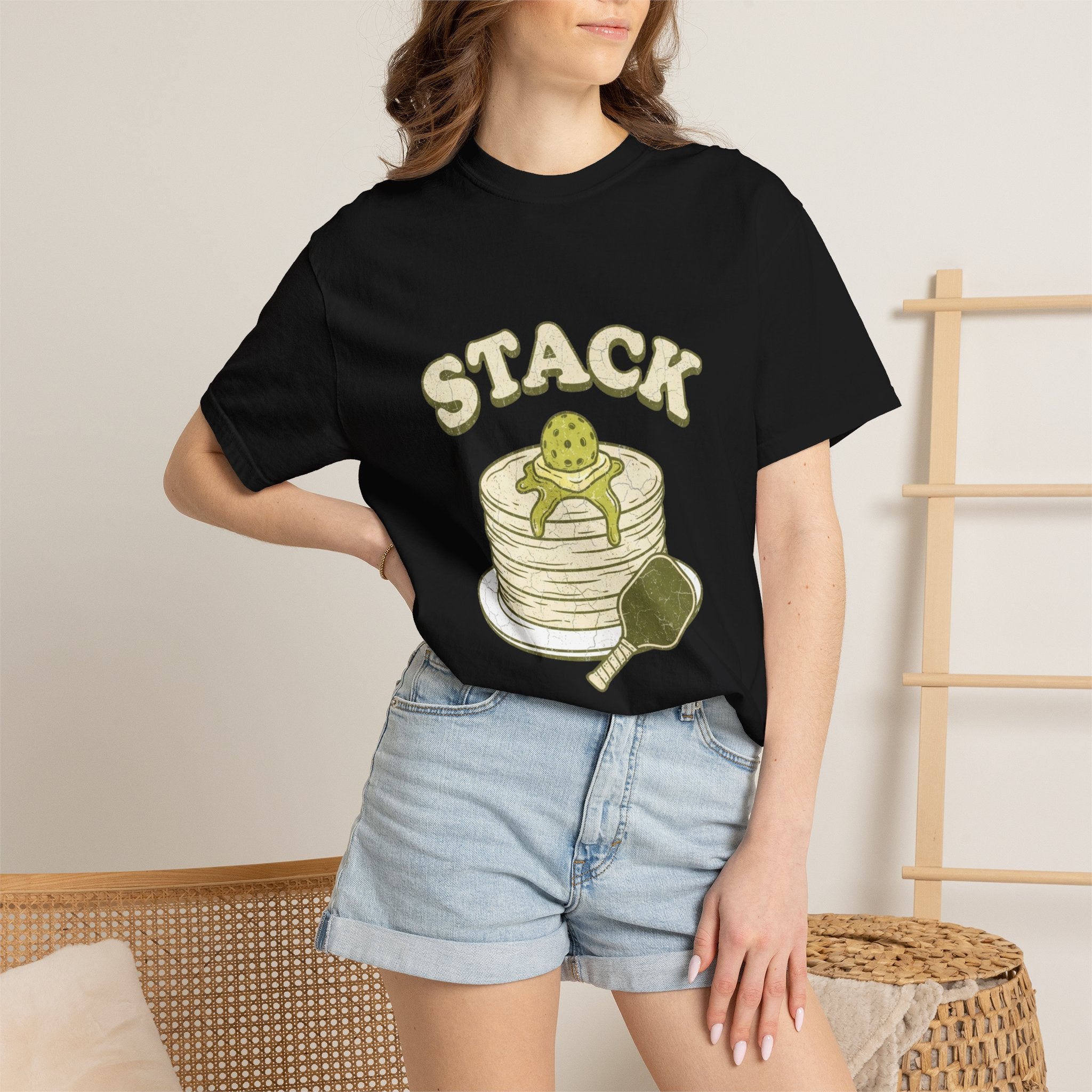 Pickleball Pancake Stack T-Shirt