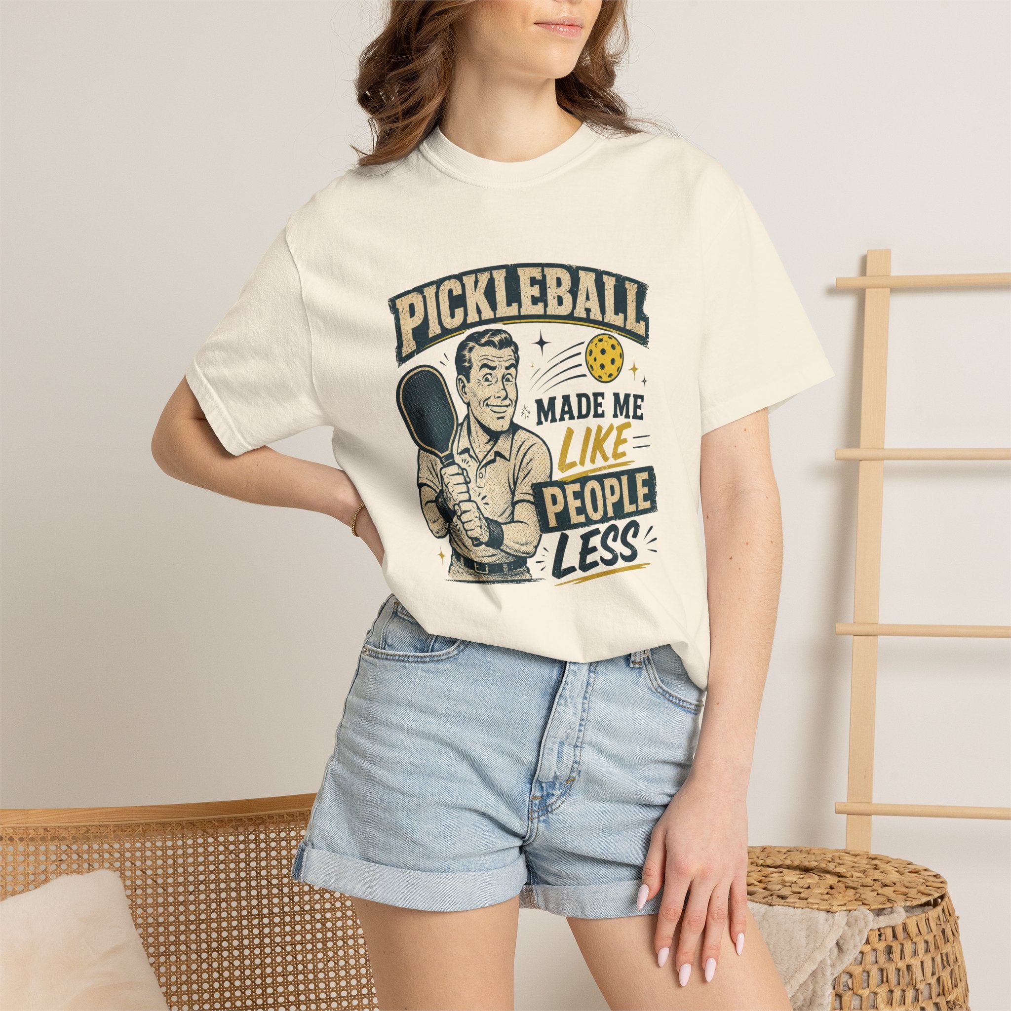 Like People Less Pickleball T-Shirt