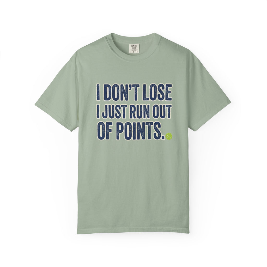 Pickleball Out Of Points T-Shirt