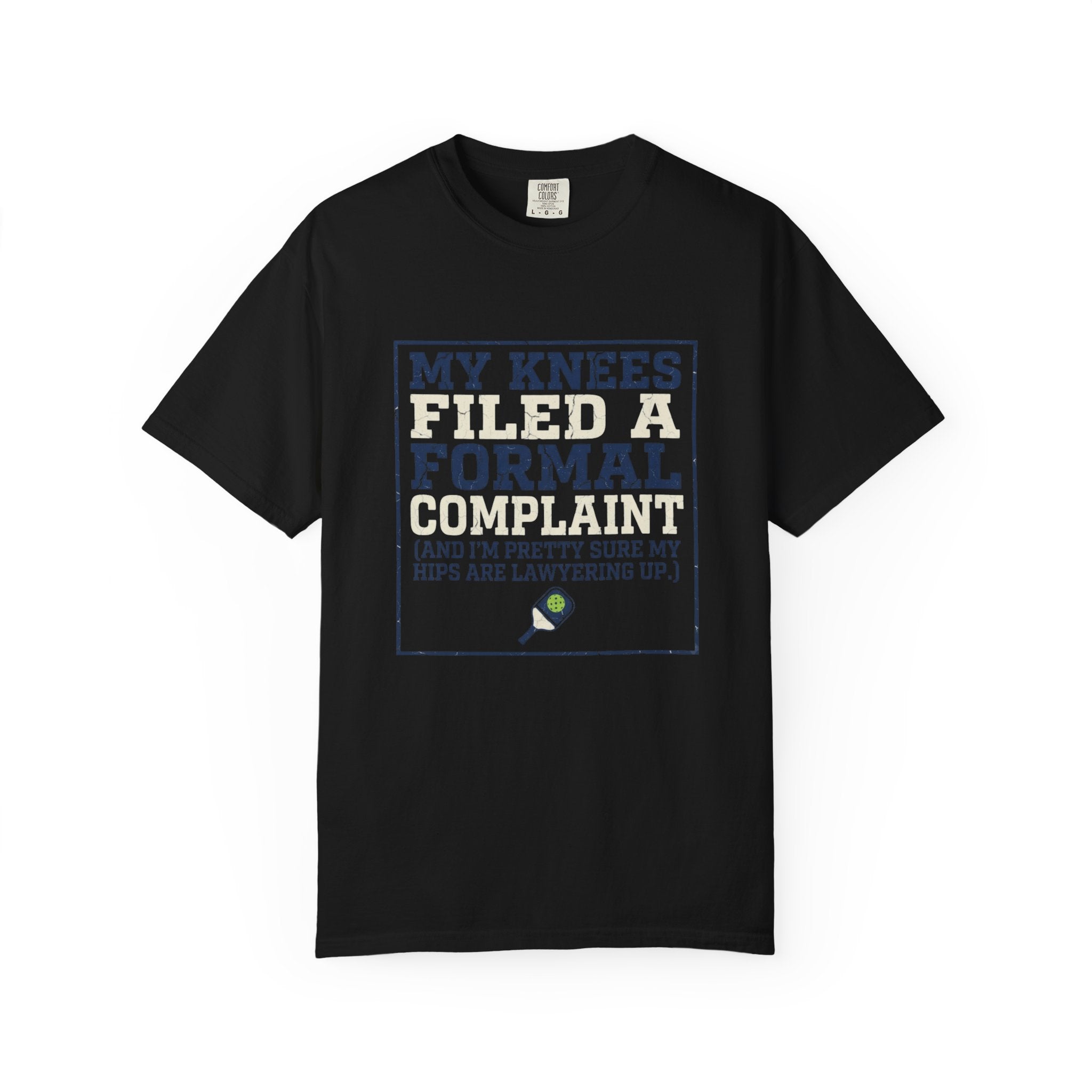 Pickleball Knees Formal Complaint T-Shirt