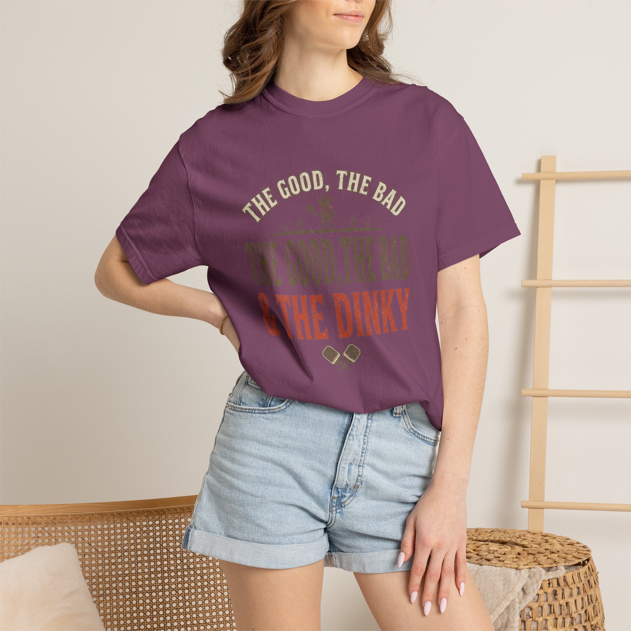 Good Bad Dinky Pickleball T-Shirt