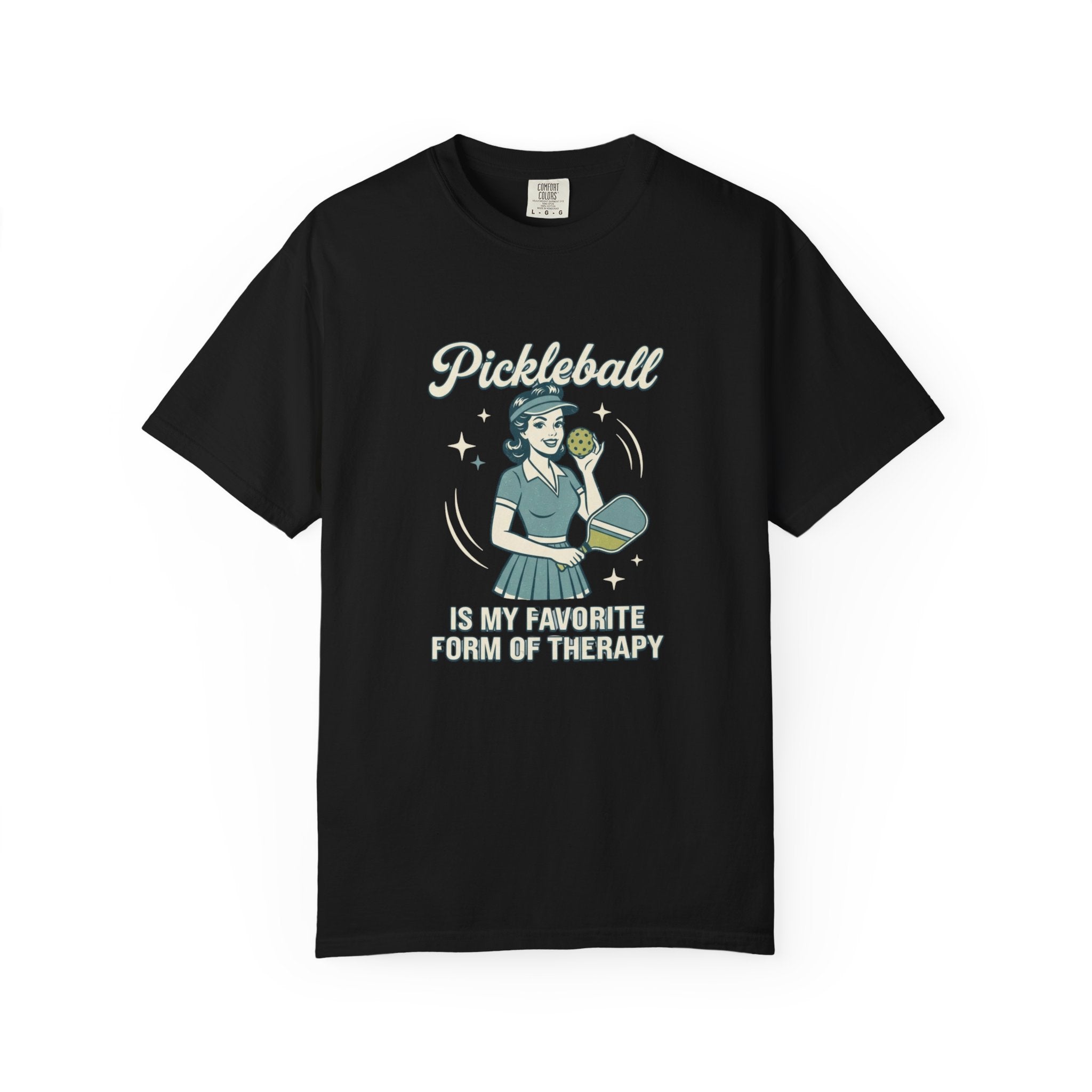 Retro Pickleball Therapy T-Shirt