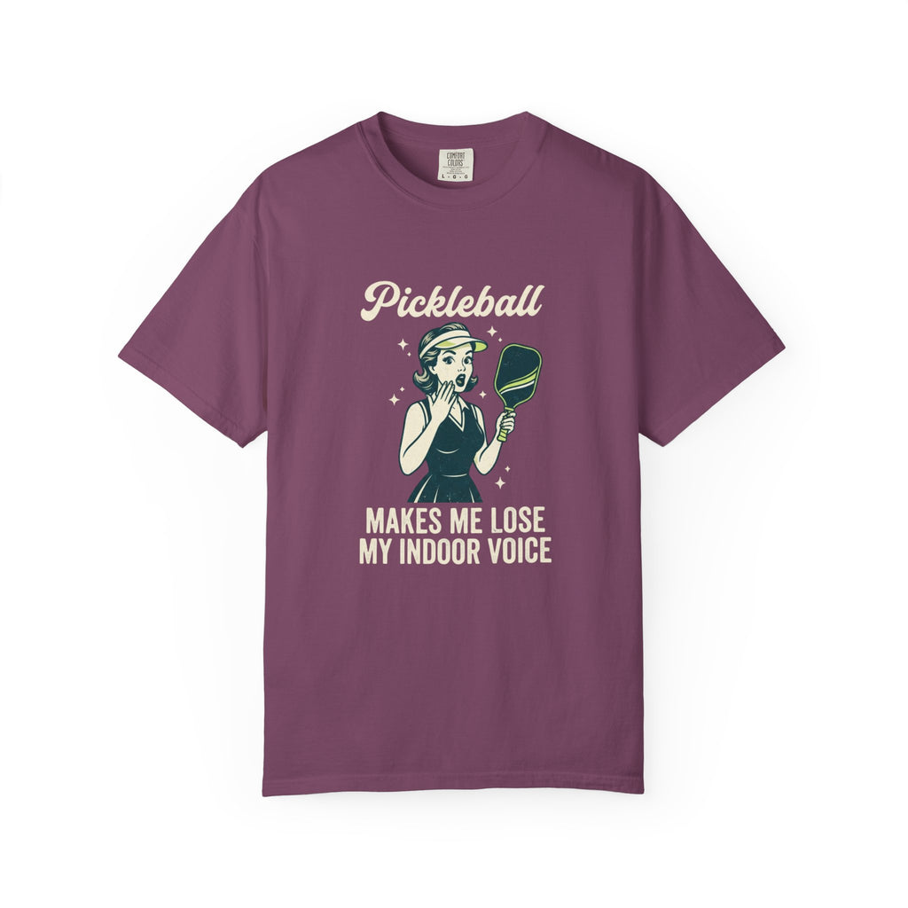 Pickleball Indoor Voice T-Shirt