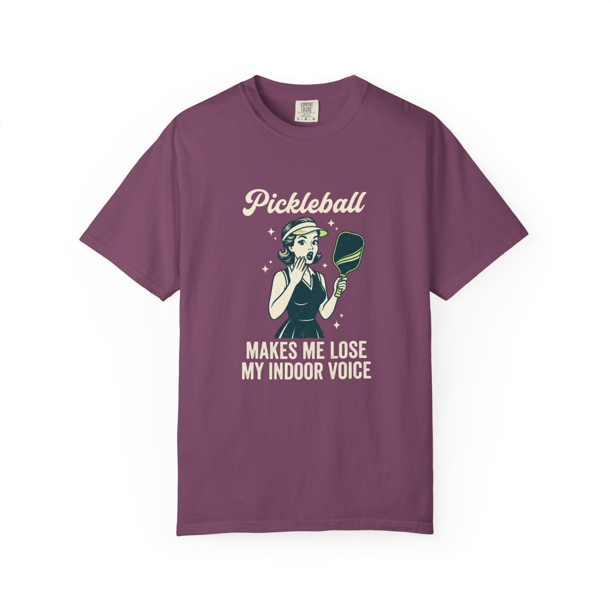 Pickleball Indoor Voice T-Shirt