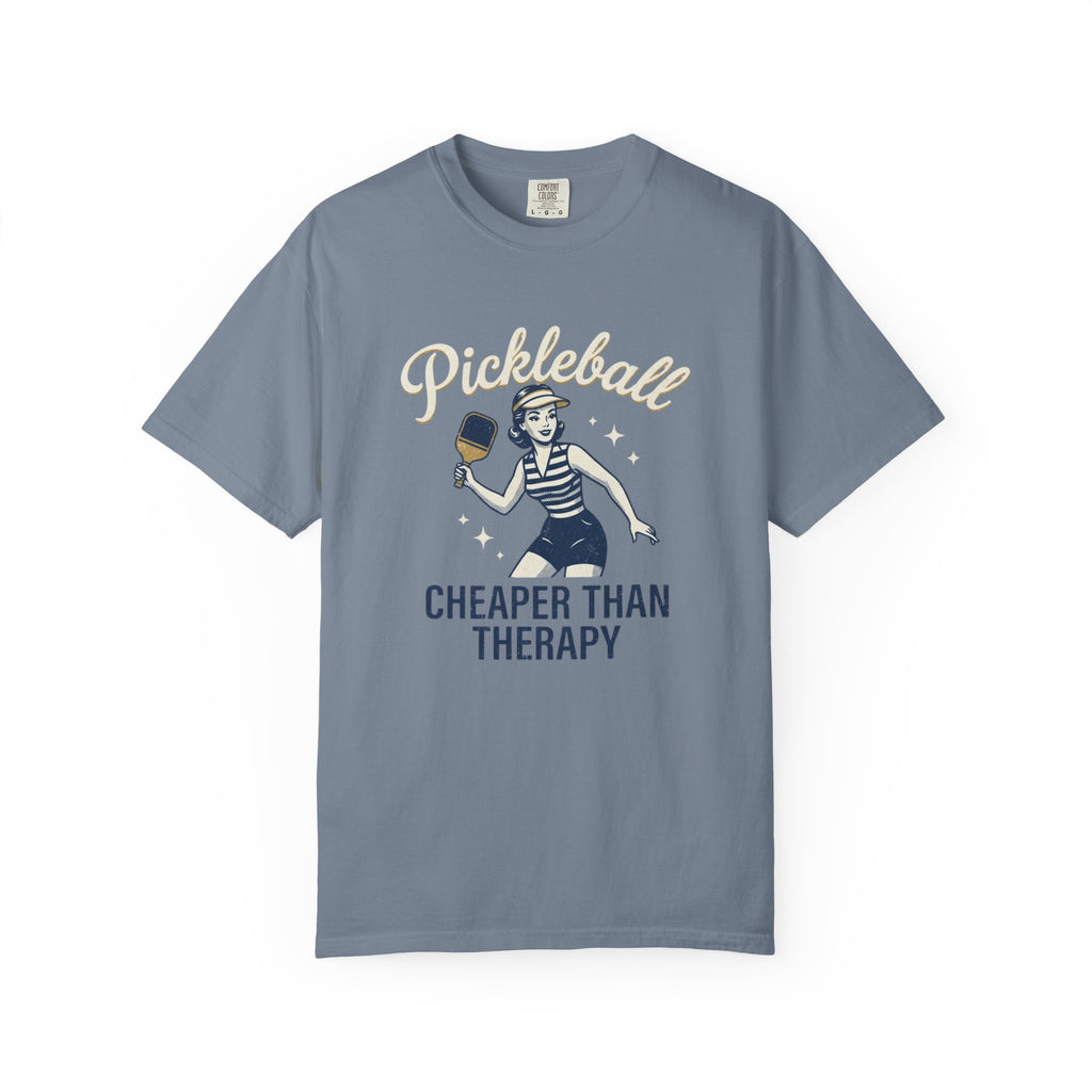 Pickleball Cheaper Than Therapy T-Shirt