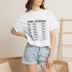 Sorry Im Booked Court T-Shirt